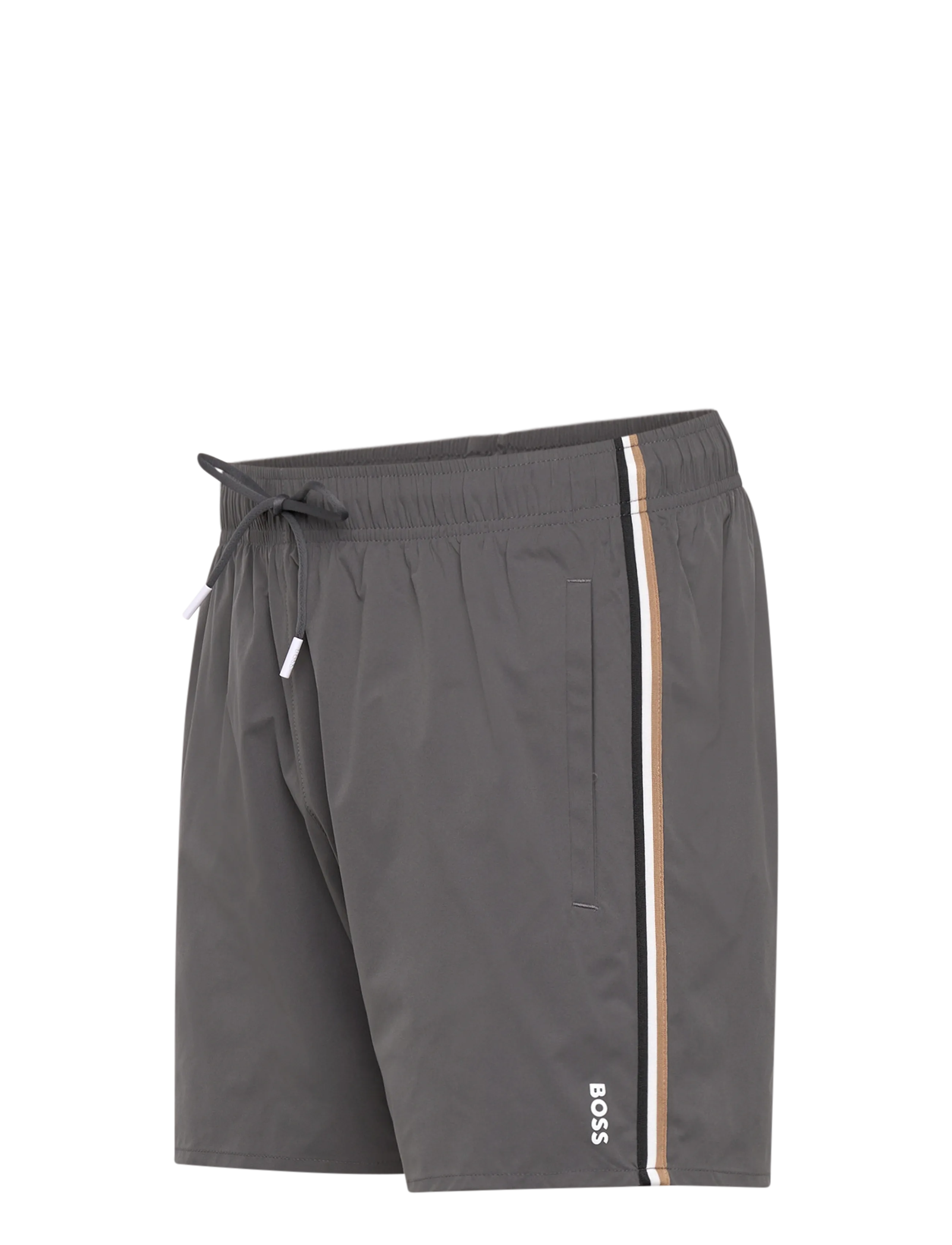 BOSS - Iconic - swim shorts - open grey - 3