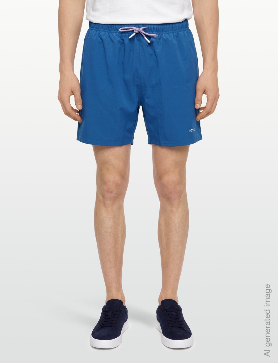 BOSS - Tio - badehose - open blue - 3