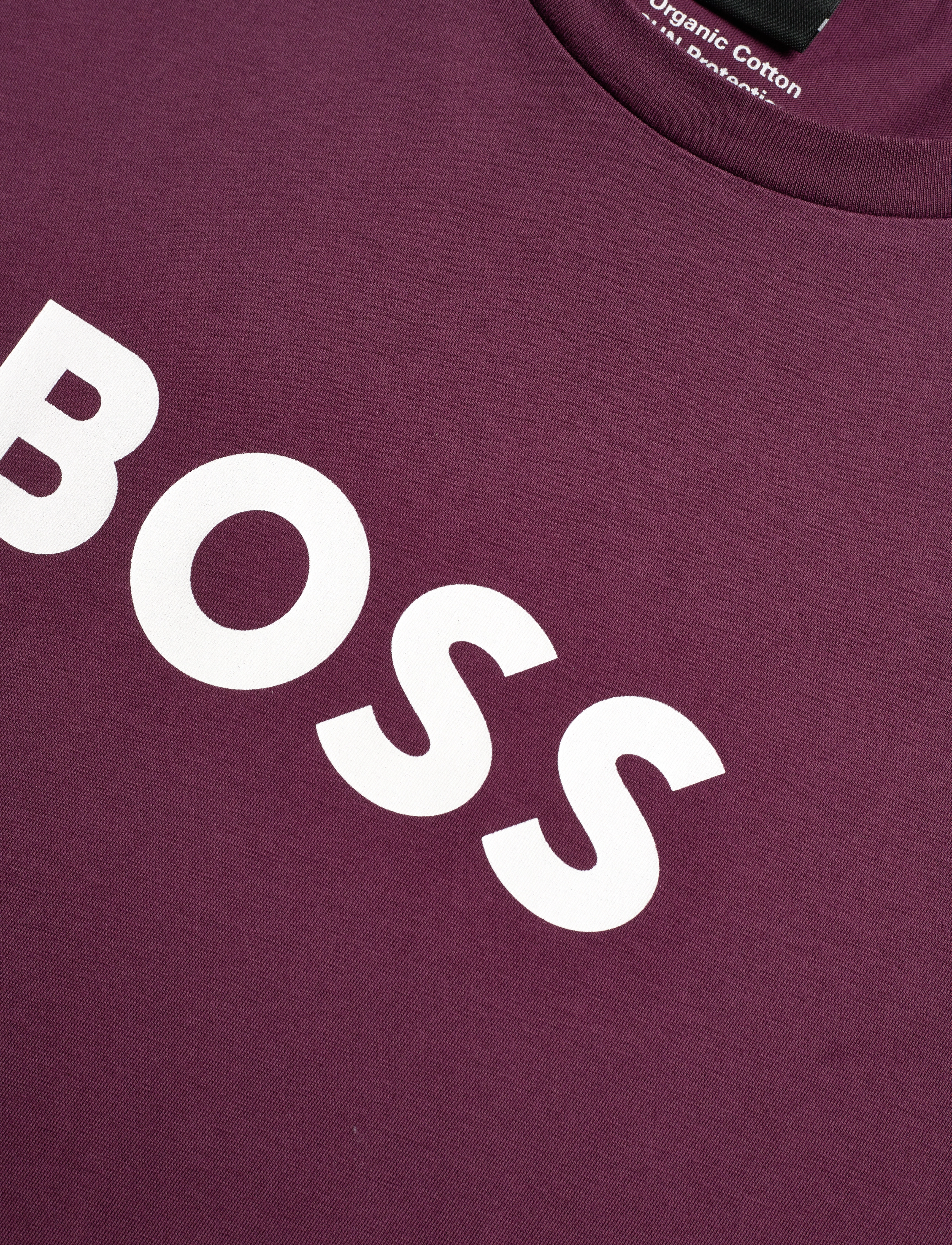 BOSS - T-Shirt RN - kortärmade t-shirts - dark purple - 2