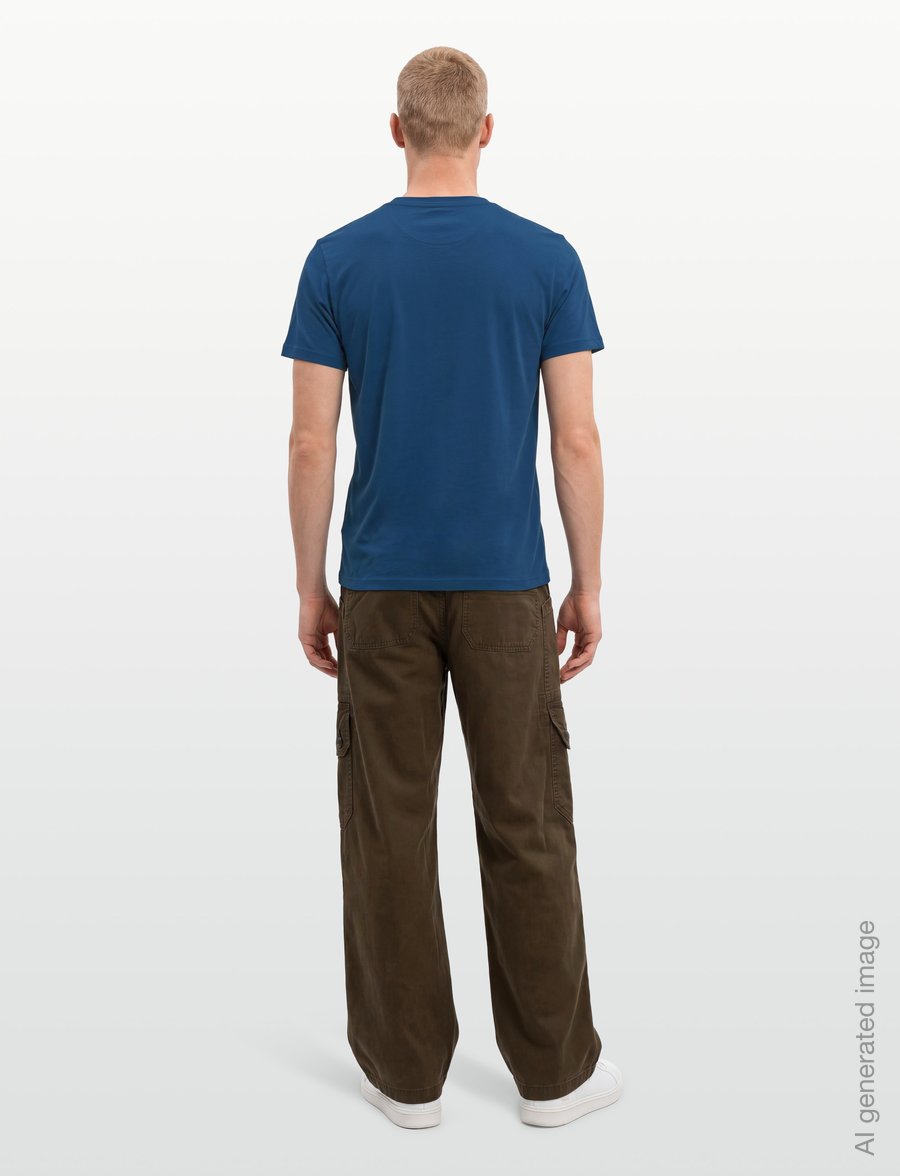 BOSS - T-Shirt RN - kortärmade t-shirts - navy - 4