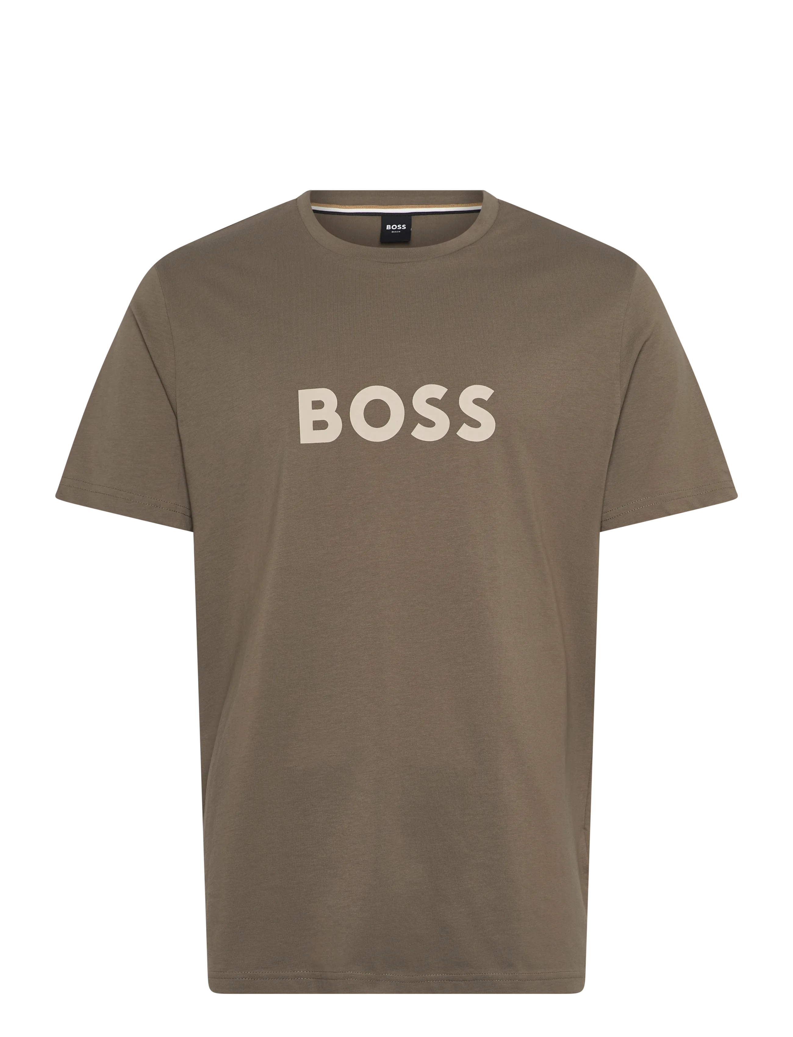 BOSS T-Shirt RN - T-shirts - OPEN BROWN / brown
