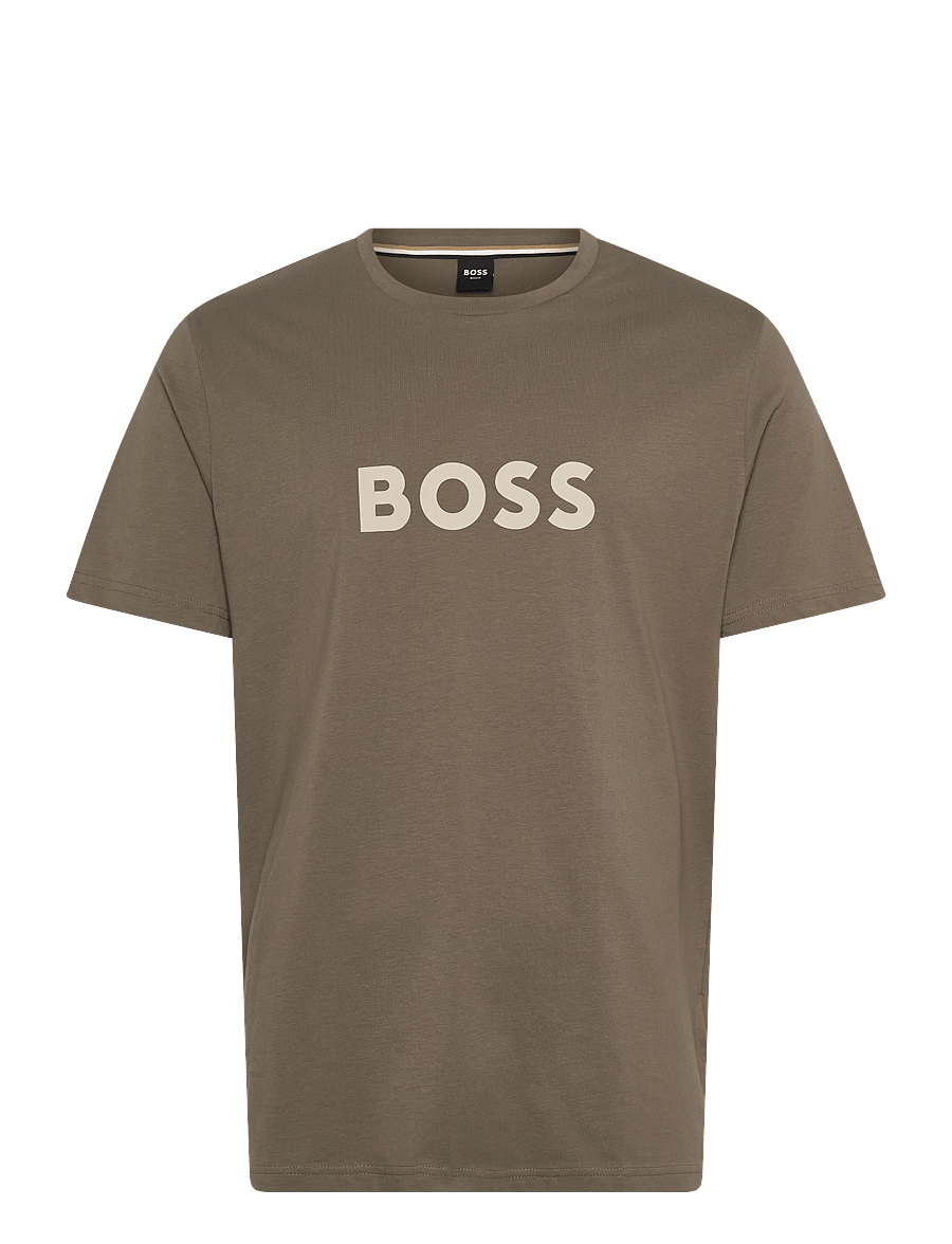 BOSS - T-Shirt RN - kurzärmelig - open brown - 0