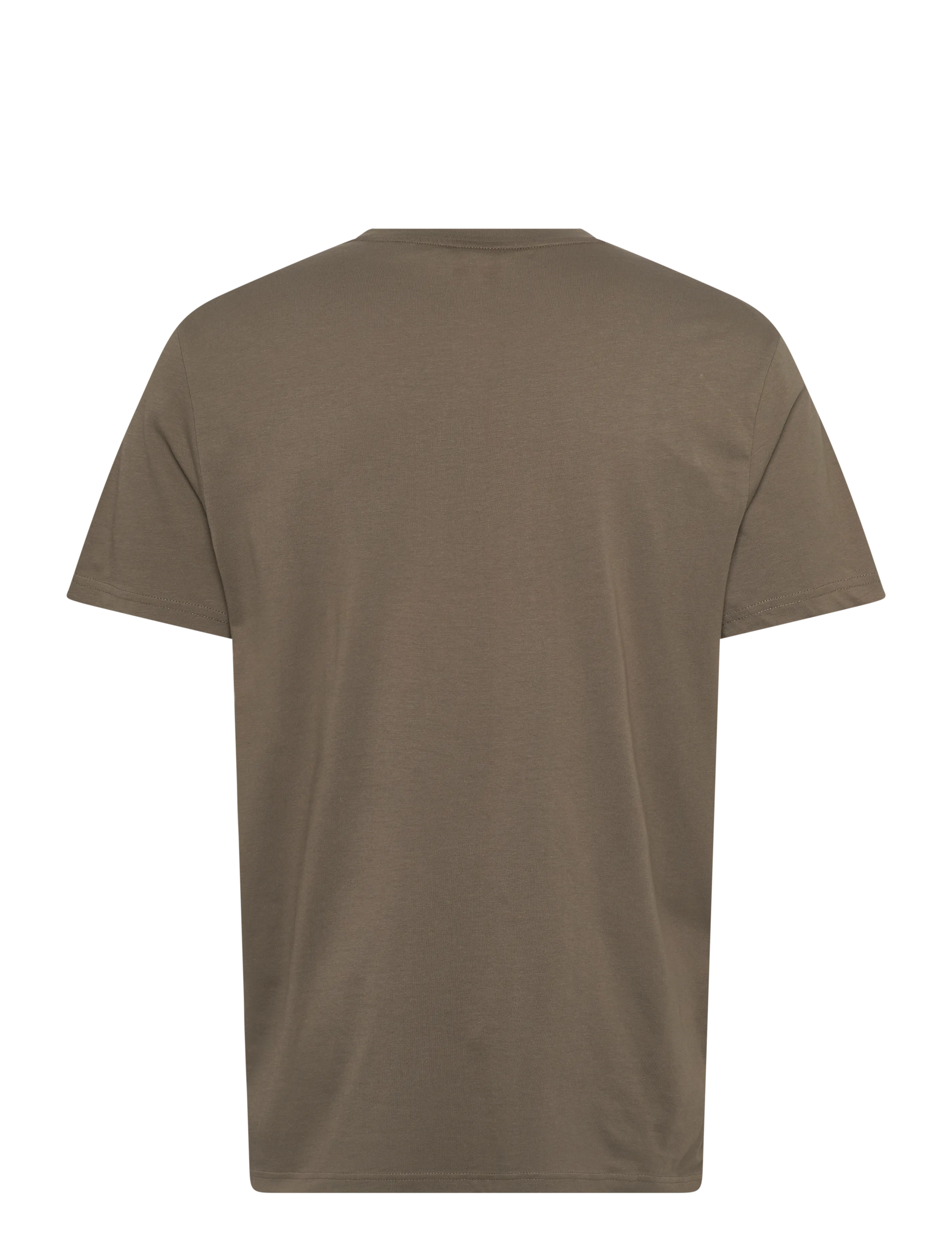 BOSS - T-Shirt RN - kortärmade t-shirts - open brown - 1