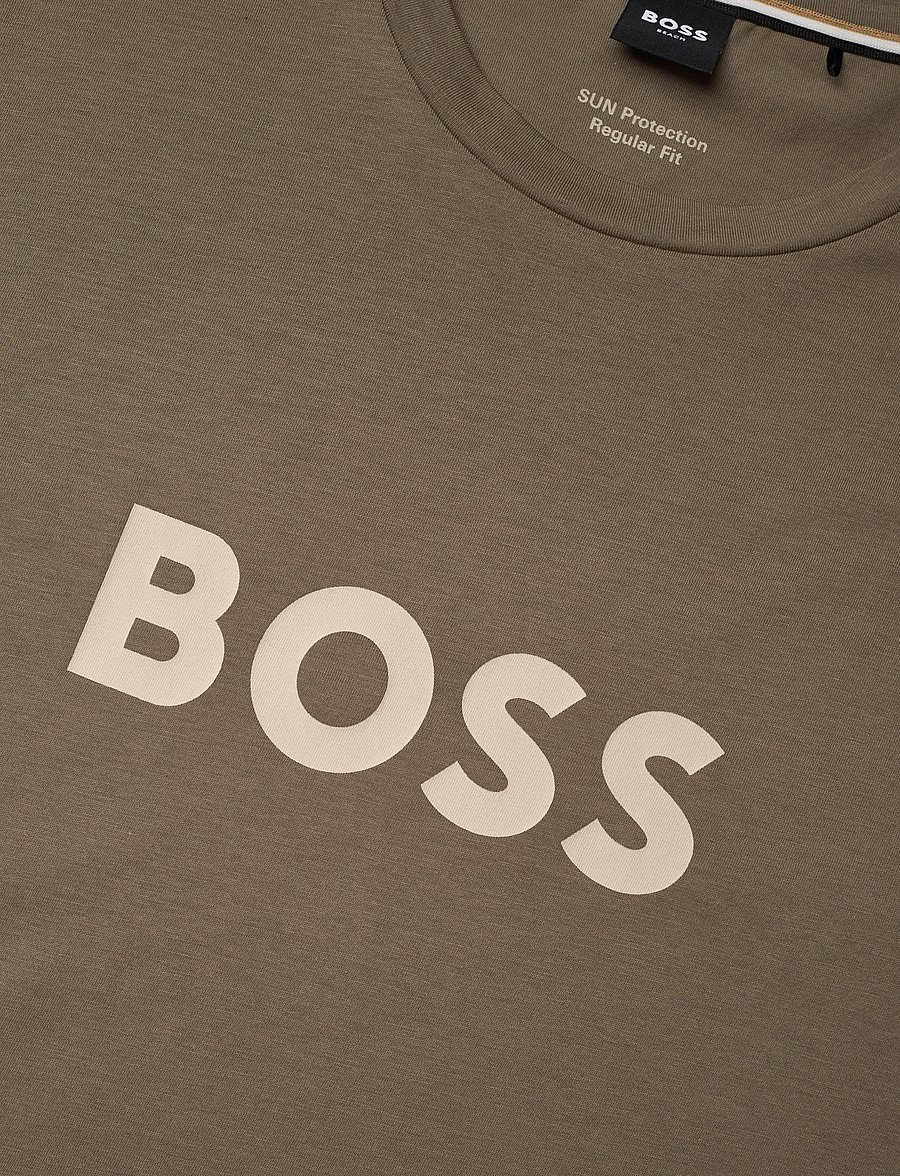 BOSS - T-Shirt RN - kurzärmelig - open brown - 2