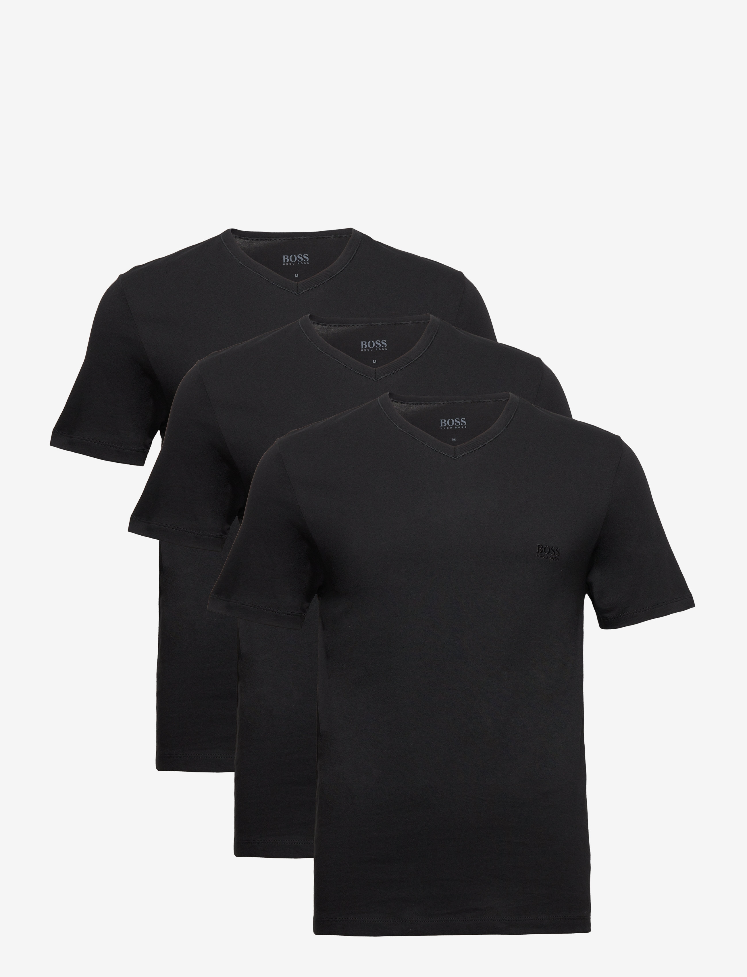 BOSS - T-Shirt VN 3P CO - black - 1