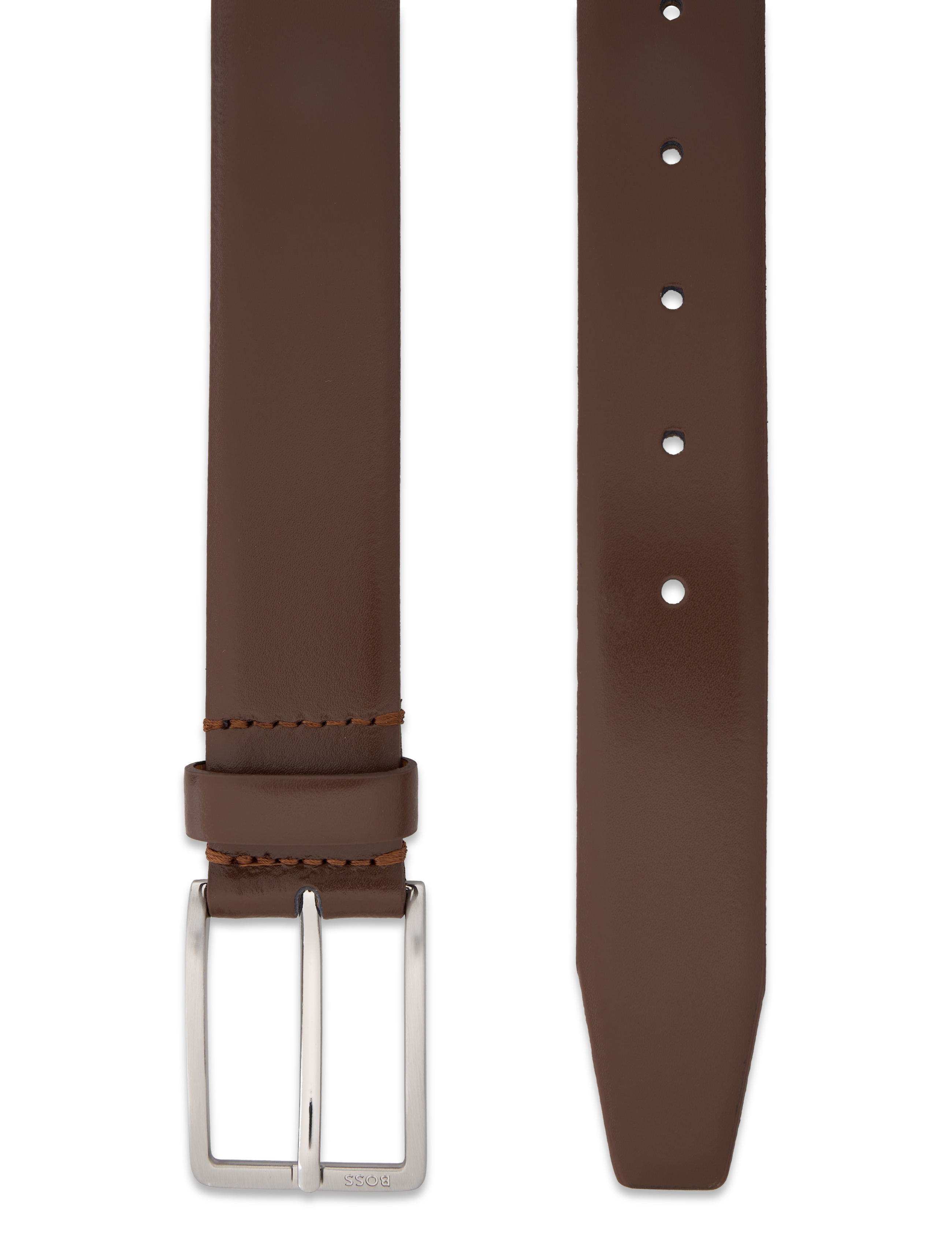 BOSS - Erman-L_Sz35 - klassiska skärp - medium brown - 1