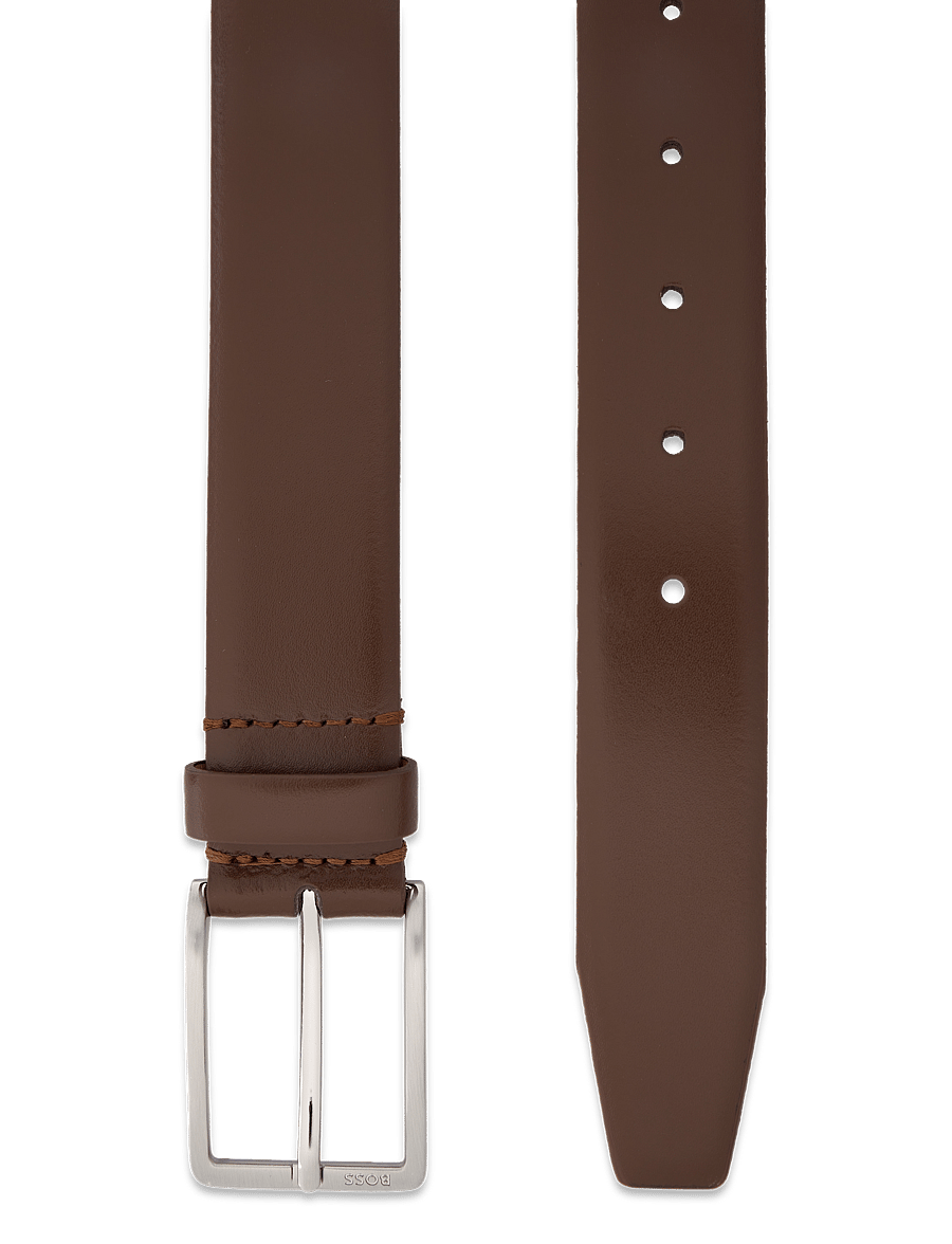 BOSS - Erman-L_Sz35 - klassiska skärp - medium brown - 1