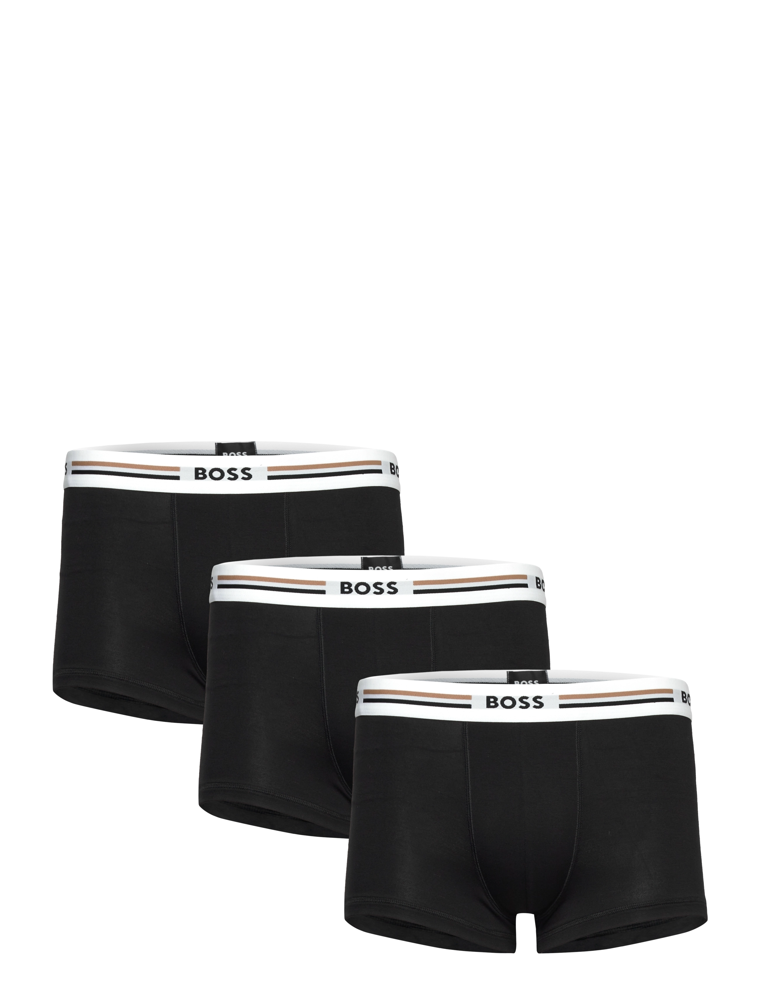 BOSS Trunk 3P Revive - Kalsonger - BLACK / black
