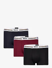 BOSS - Trunk 3P Revive - boxer briefs - dark red - 0