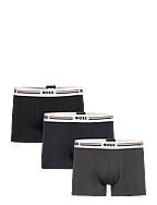 Calvin Klein Trunk (3-pack), heren boxers normale lengte, zwart met gekleurde tailleband Calvin Klein Trunk (3-pack), heren boxers normale lengte, zwart met gekleurde tailleband