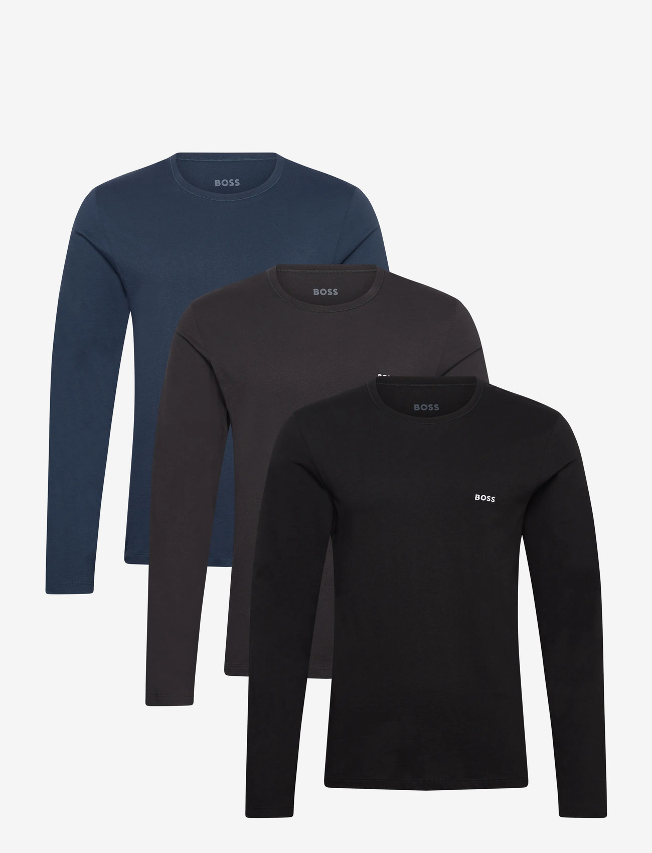 BOSS - LSShirtRN 3P Classic - herbstliche kleidung - open miscellaneous - 0