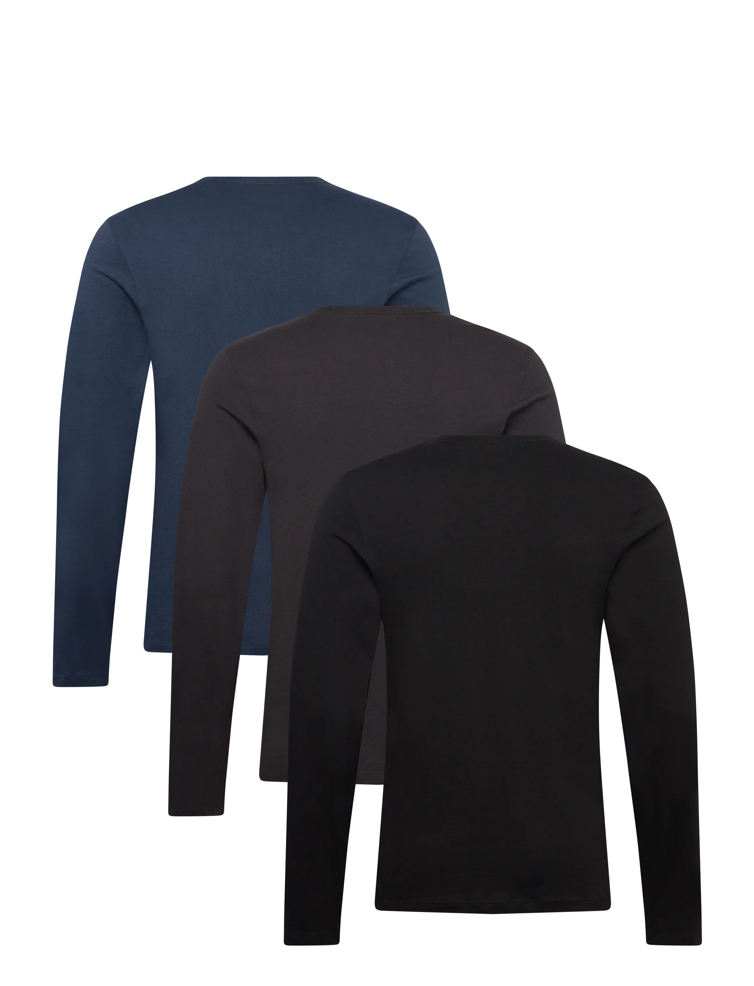 BOSS - LSShirtRN 3P Classic - long-sleeved t-shirts - open miscellaneous - 2