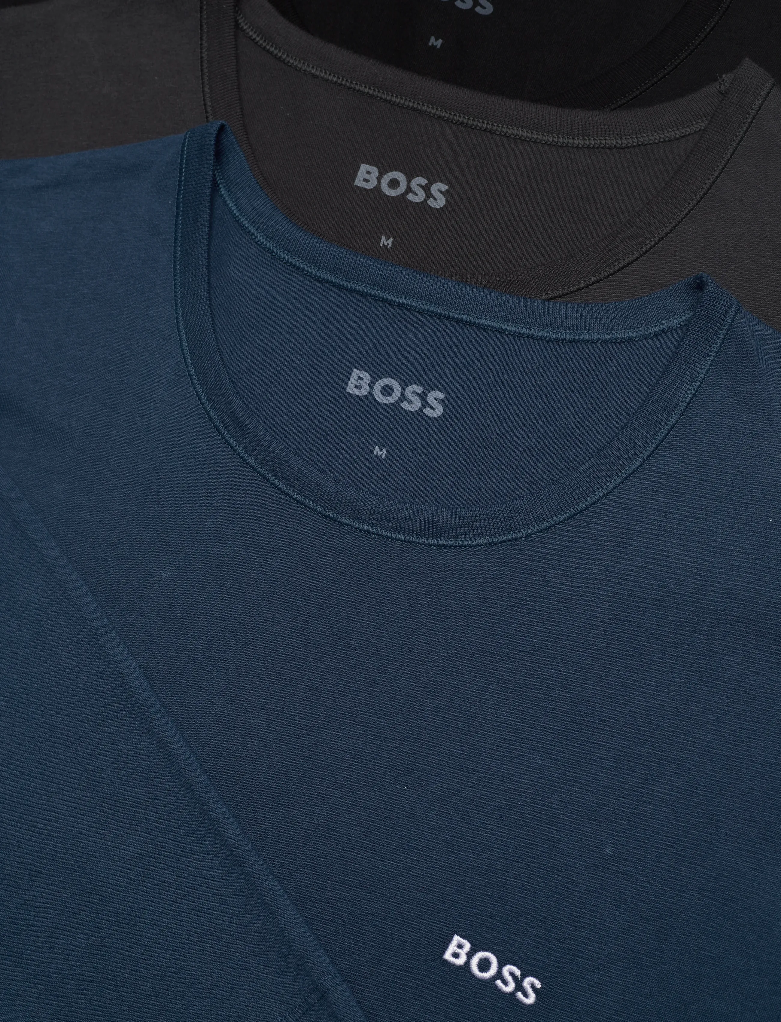 BOSS - LSShirtRN 3P Classic - long-sleeved t-shirts - open miscellaneous - 1