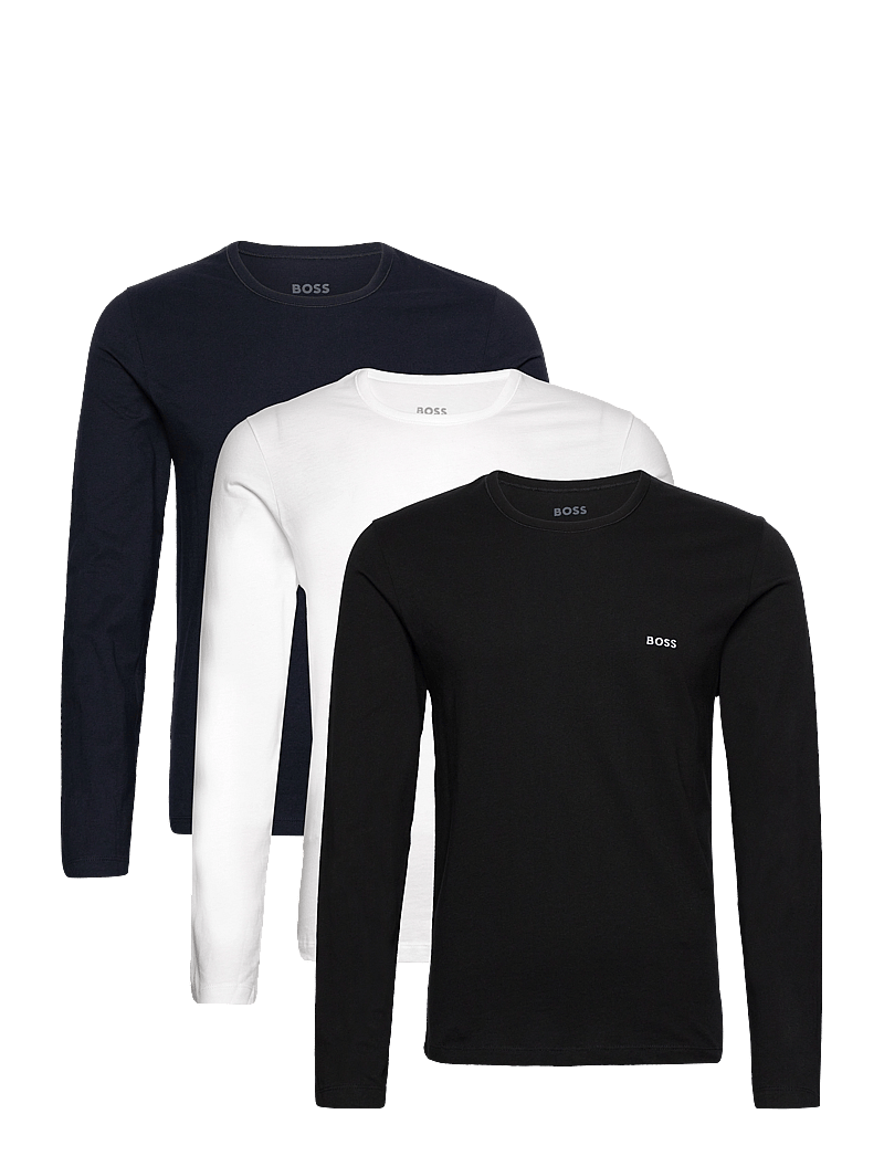 BOSS - LSShirtRN 3P Classic - långärmade t-shirts - open miscellaneous - 1