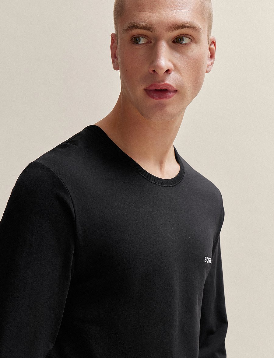 BOSS - LSShirtRN 3P Classic - pikkade varrukatega t-särgid - open miscellaneous - 2