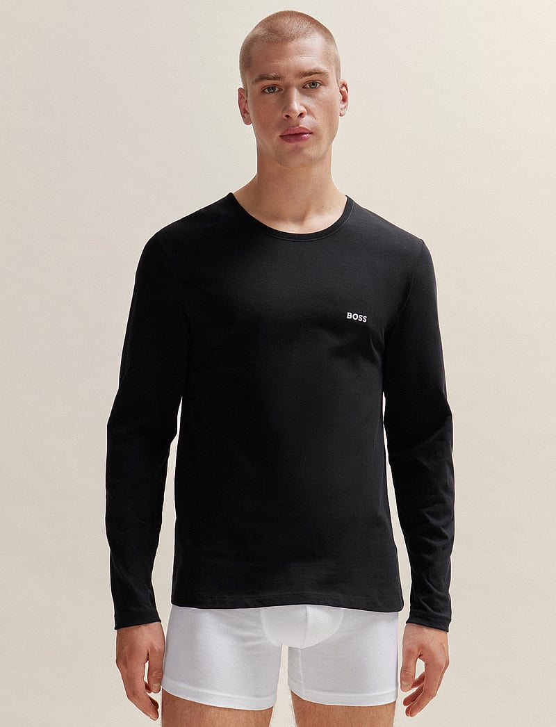 BOSS - LSShirtRN 3P Classic - långärmade t-shirts - open miscellaneous - 4