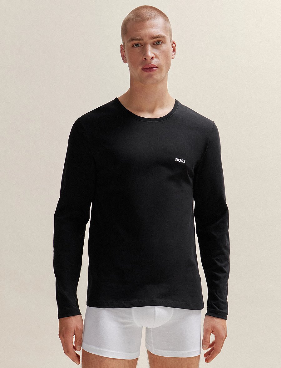 BOSS - LSShirtRN 3P Classic - pikkade varrukatega t-särgid - open miscellaneous - 4