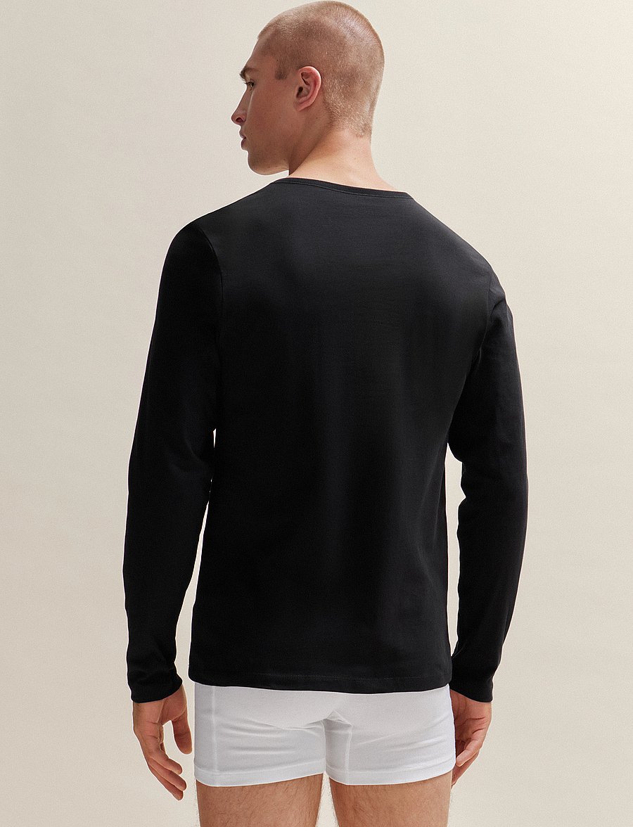 BOSS - LSShirtRN 3P Classic - pikkade varrukatega t-särgid - open miscellaneous - 5