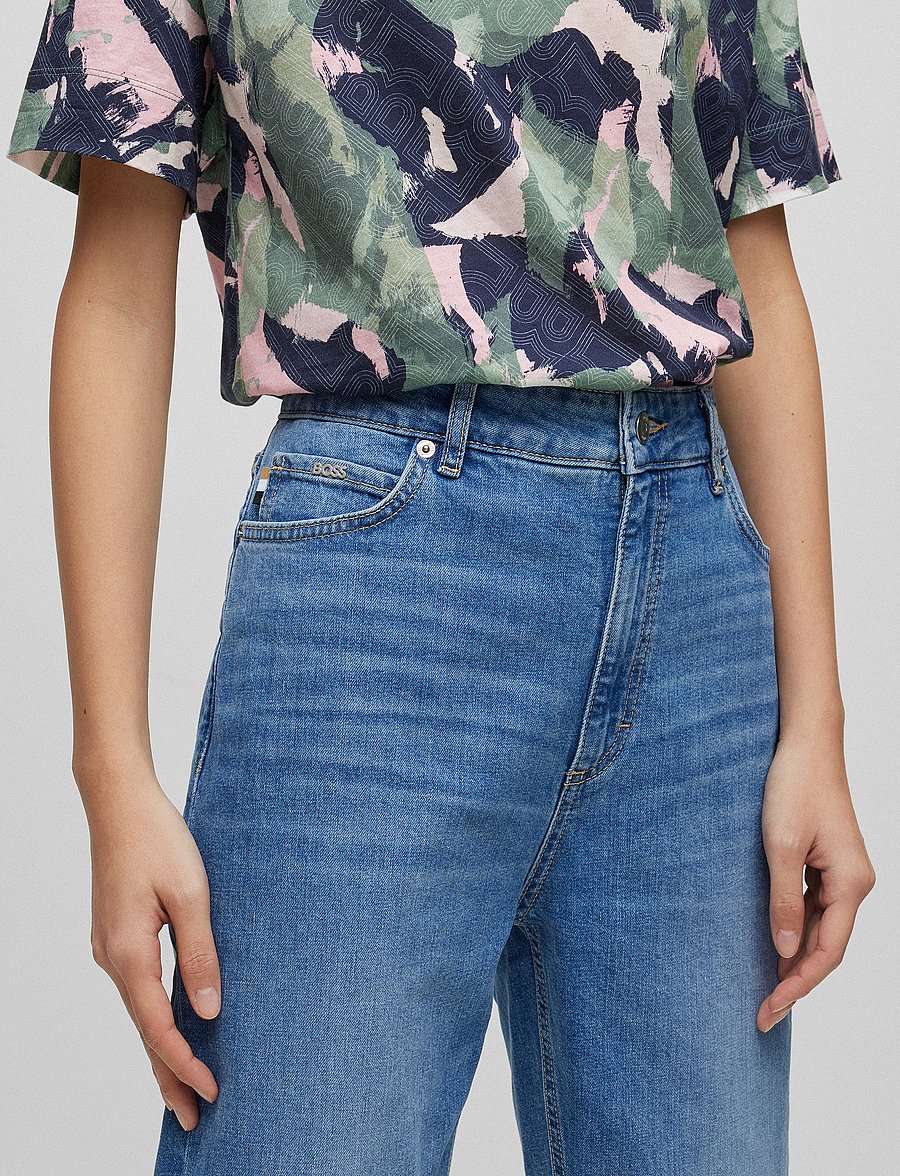 BOSS - RUTH HR - gerade jeans - bright blue - 3