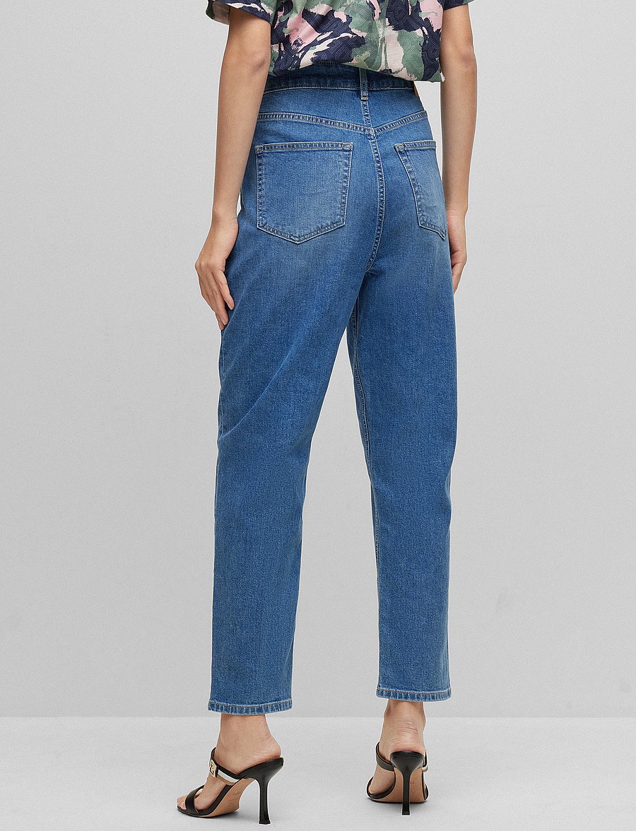 BOSS - RUTH HR - gerade jeans - bright blue - 4