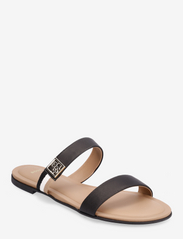 BOSS - Millie StrapSandal-N - flat sandals - black - 0