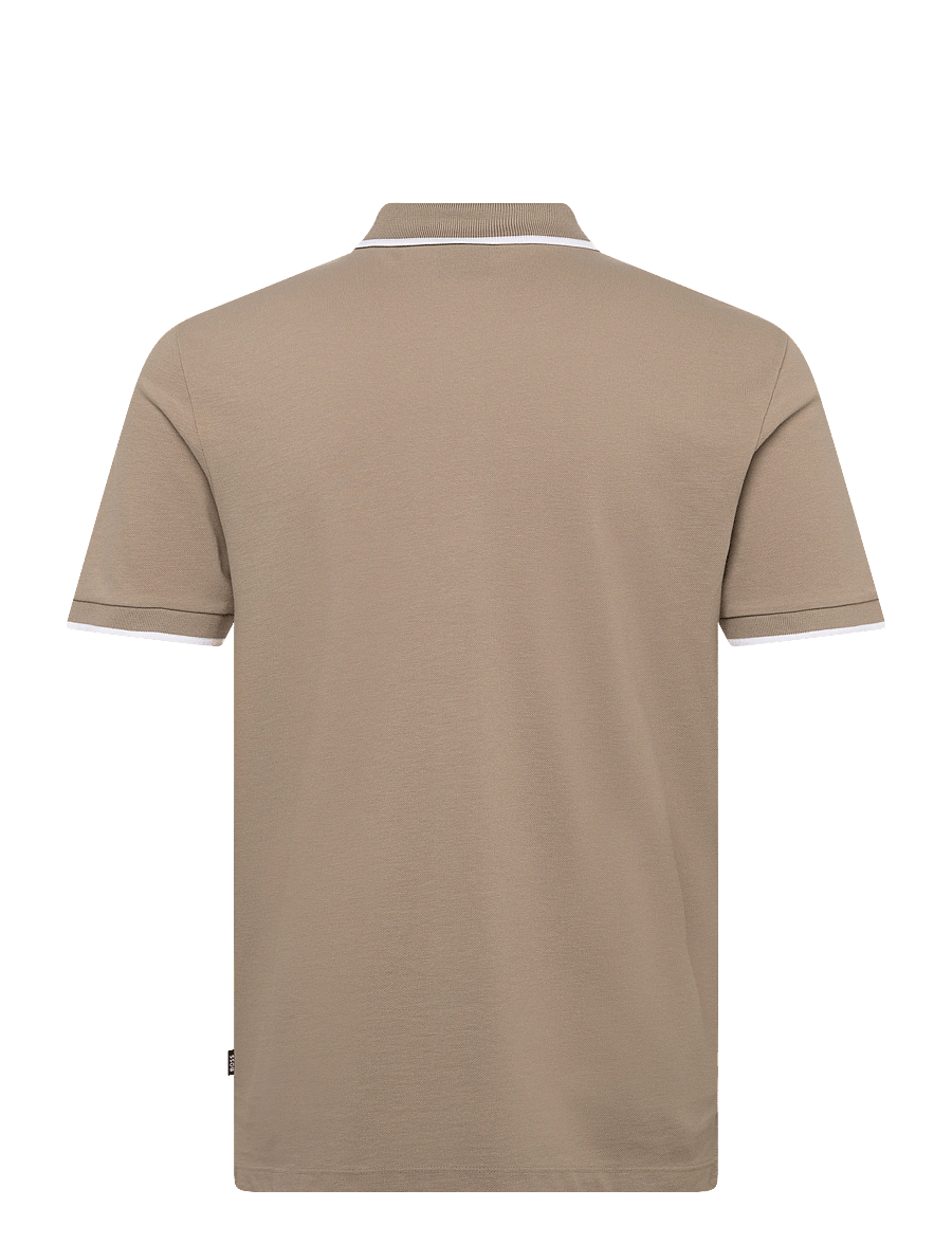 BOSS - Parlay 190 - lühikeste varrukatega polod - beige/khaki - 1