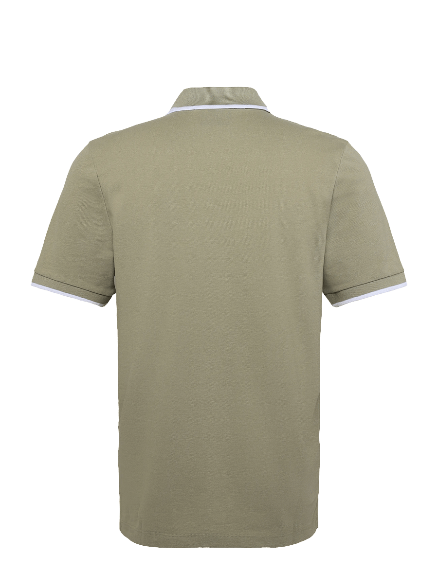 BOSS - Parlay 190 - kortärmade pikéer - dark beige - 2