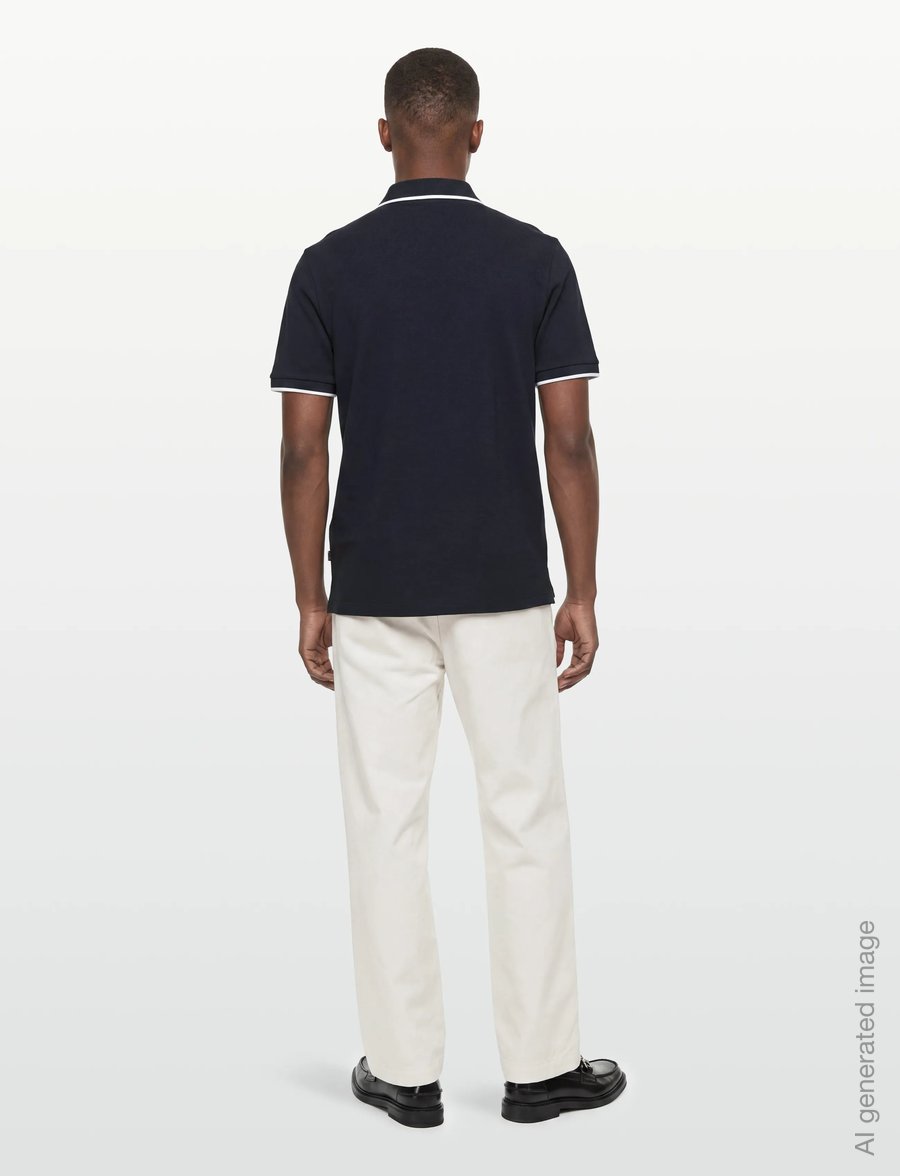 BOSS - Parlay 190 - lühikeste varrukatega polod - dark blue - 4