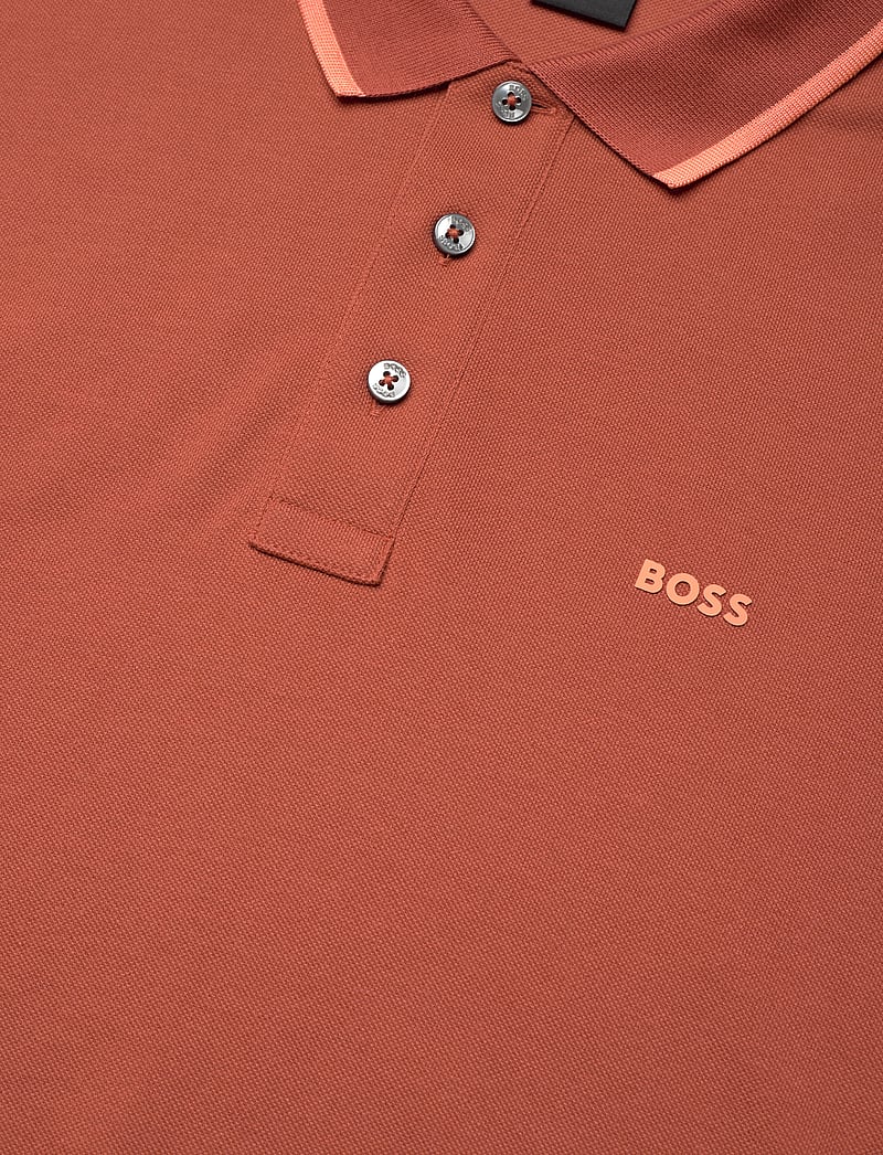 BOSS - Parlay 190 - kortærmede poloer - dark orange - 2