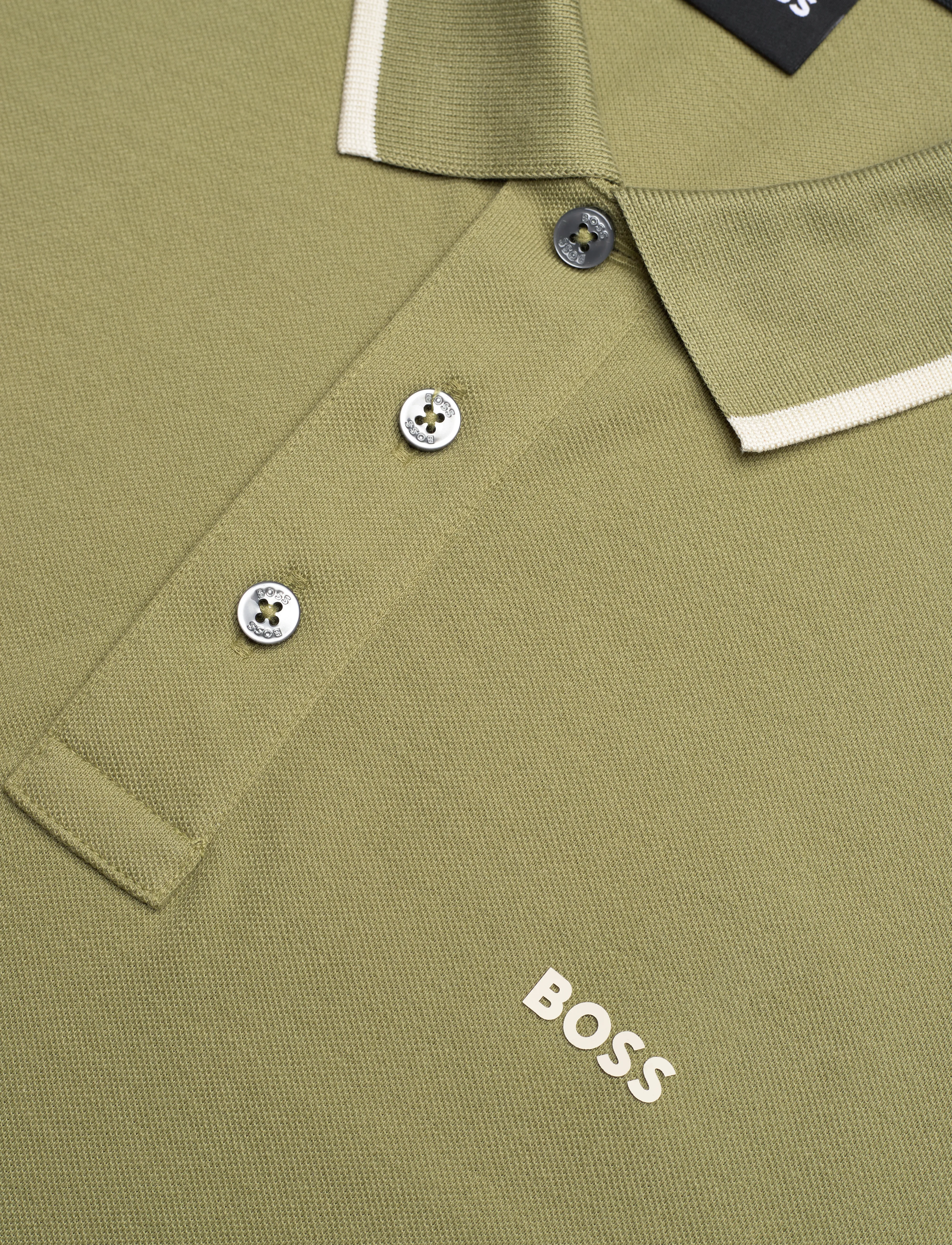 BOSS - Parlay 190 - kortærmede poloer - medium green - 2