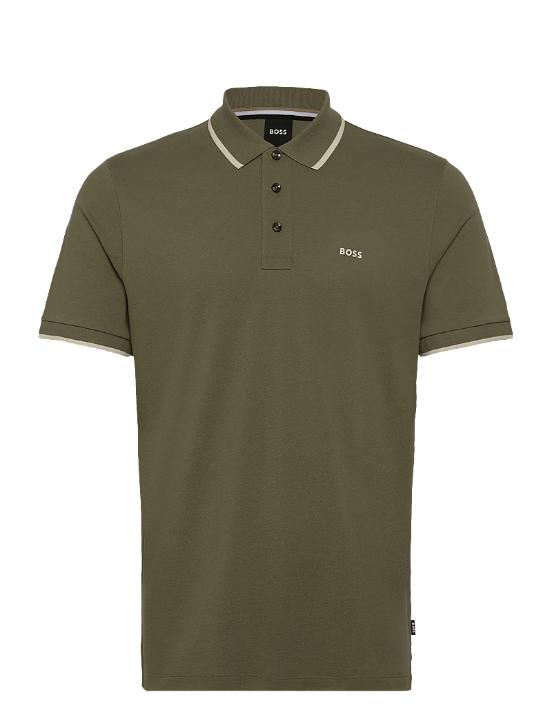 BOSS - Parlay 190 - kortärmade pikéer - medium green - 0