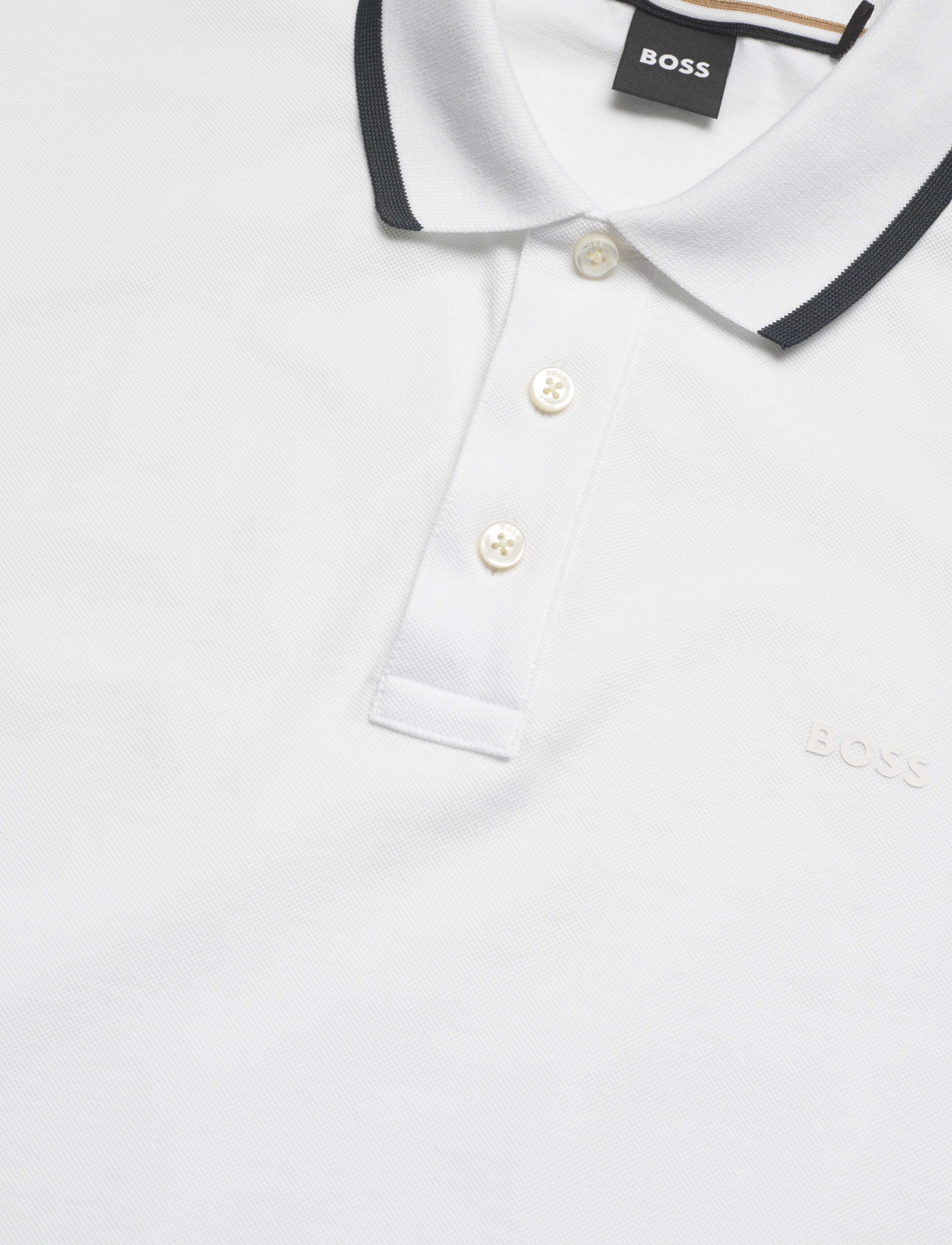 BOSS - Parlay 190 - kortærmede poloer - natural - 2