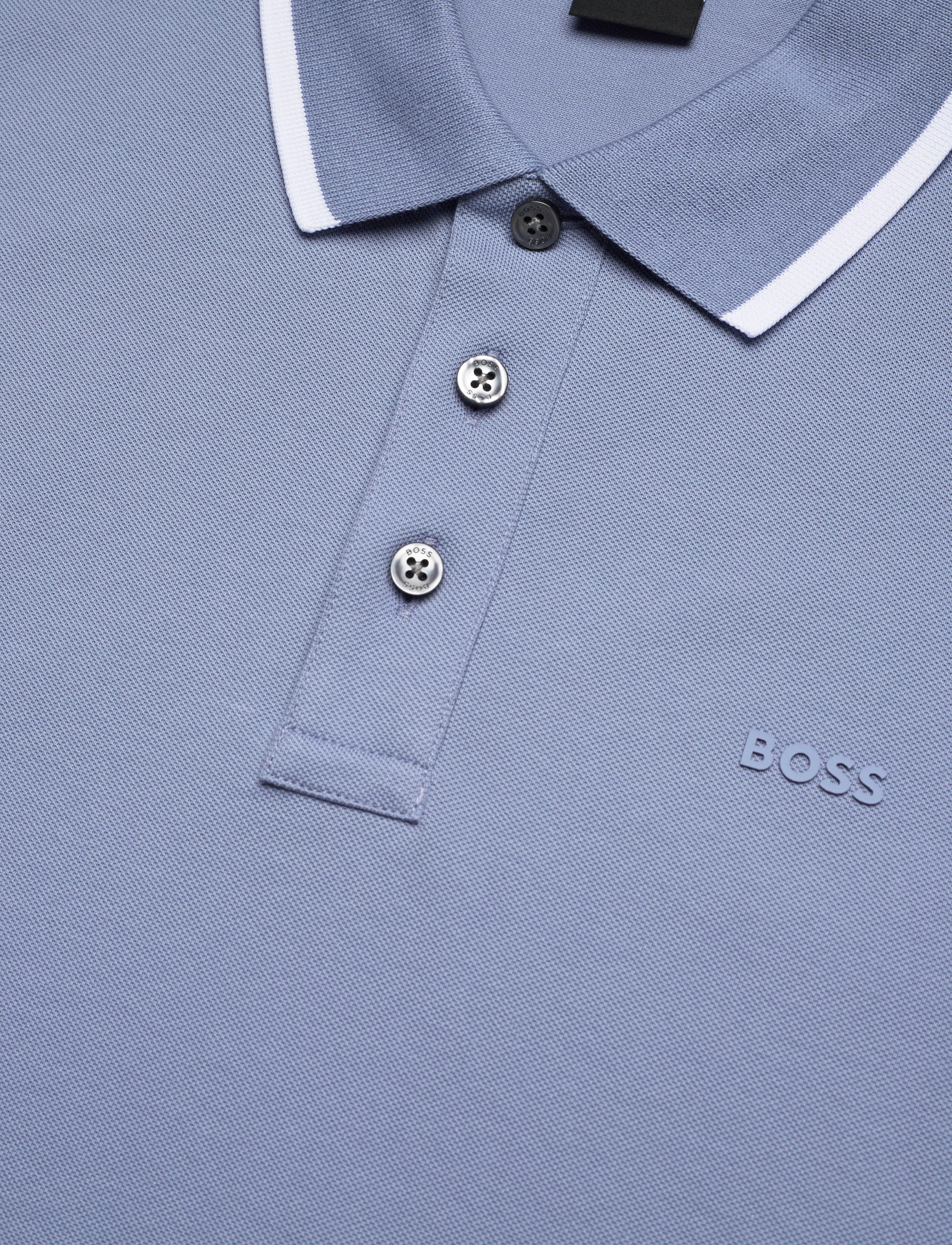 BOSS - Parlay 190 - kortärmade pikéer - open blue - 2
