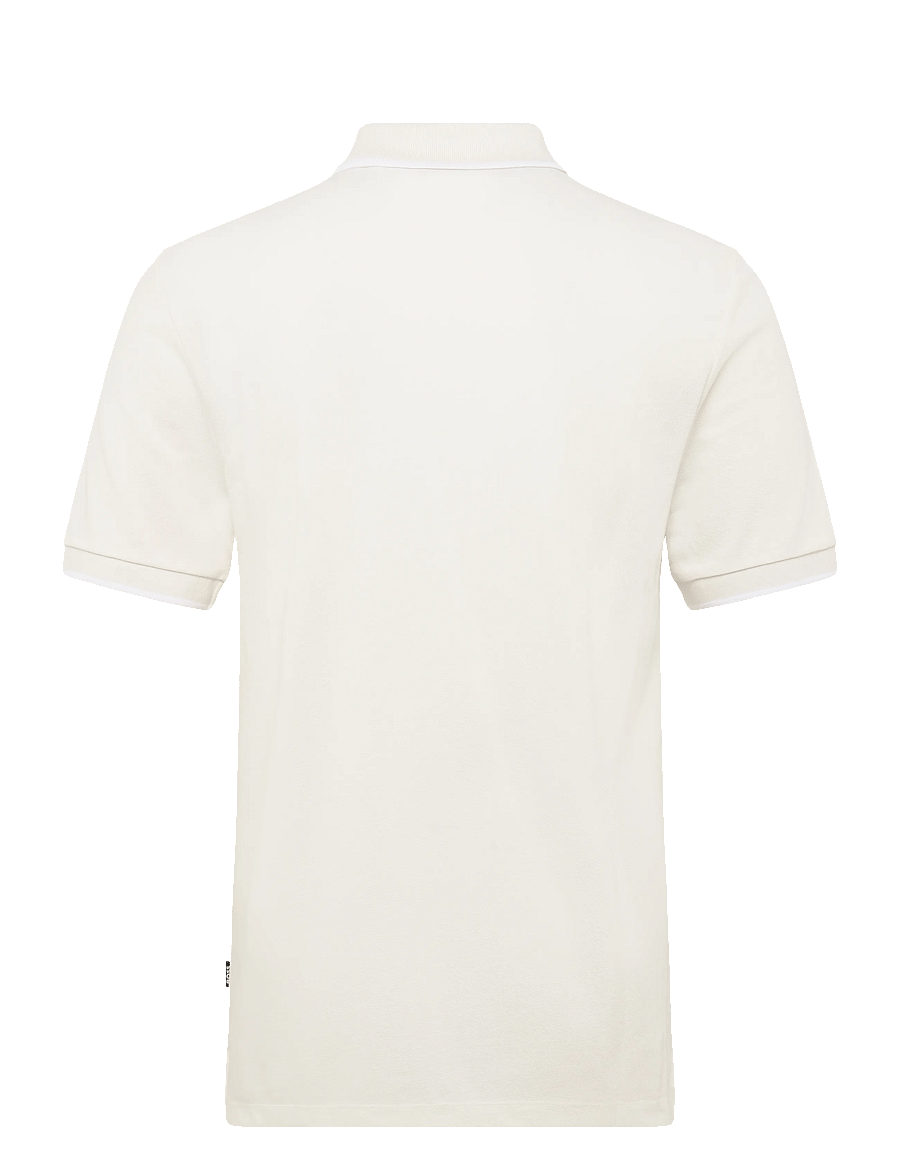 BOSS - Parlay 190 - lühikeste varrukatega polod - open white - 2