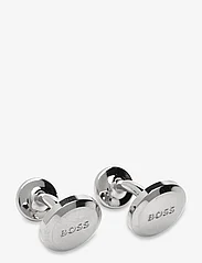 BOSS - B-LOGO-CUF - manschettknappar - silver - 0