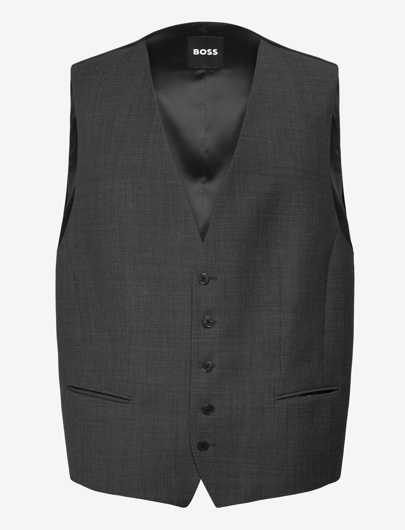 BOSS H-Jasper-VS-MM-C-224 - Waistcoats - DARK GREY / grey