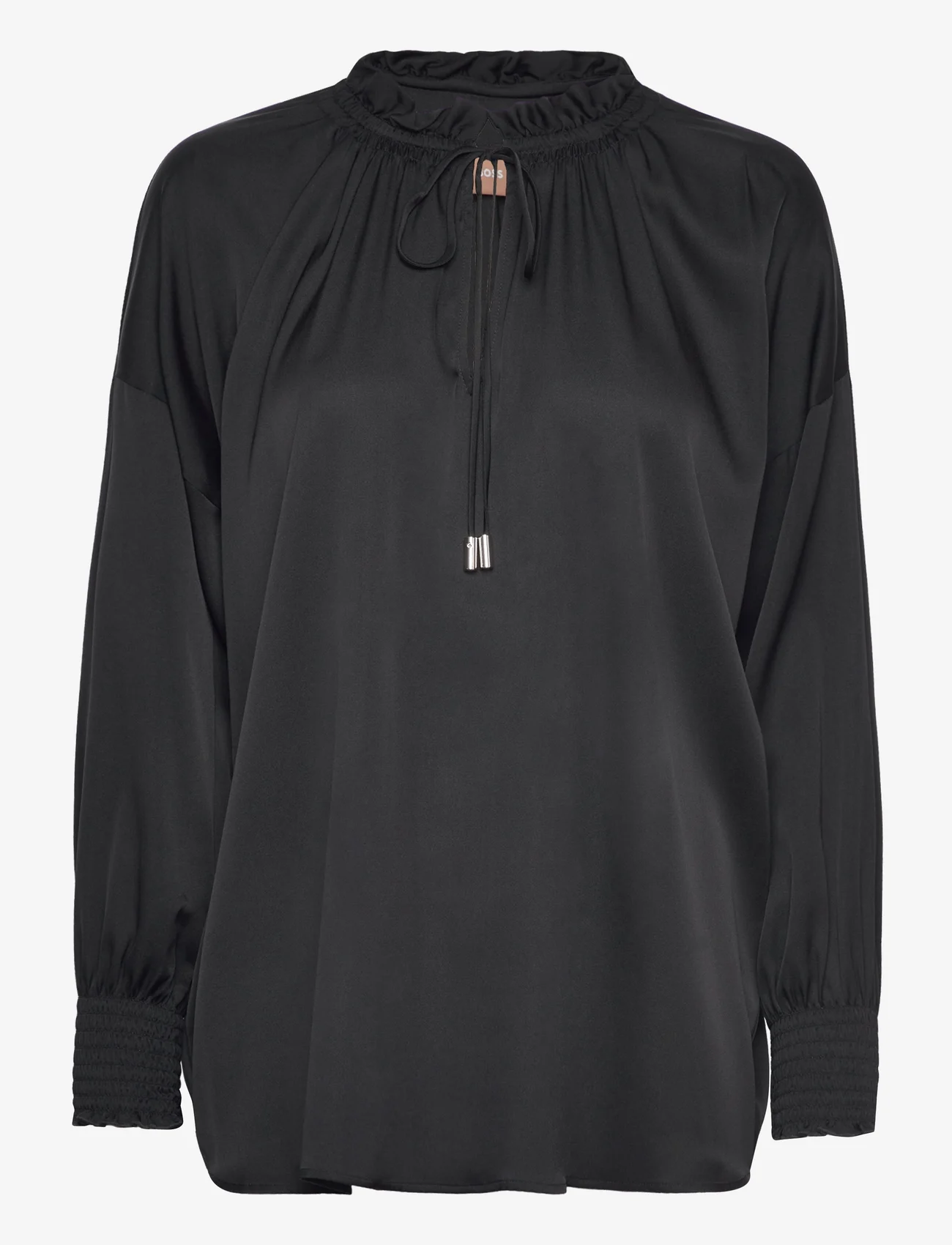 BOSS - Baratina - long-sleeved blouses - black - 0