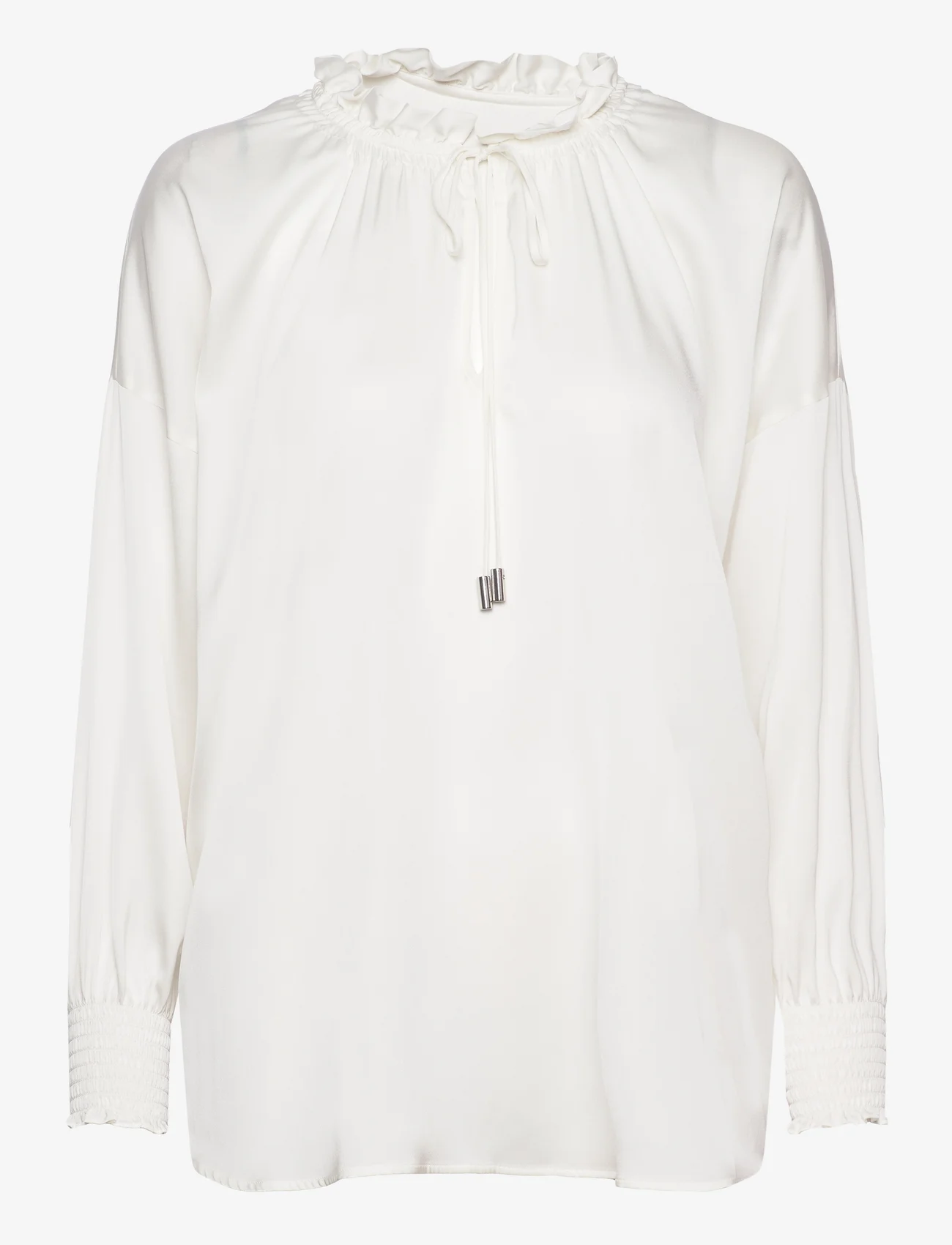 BOSS - Baratina - long-sleeved blouses - open white - 0