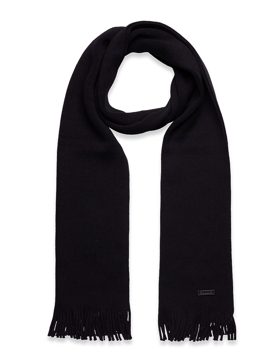 BOSS - Albas - winter scarves - dark blue - 0