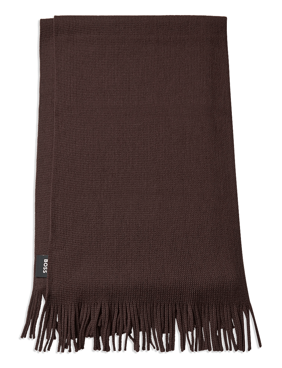 BOSS - Albas - winterschals - dark brown - 0