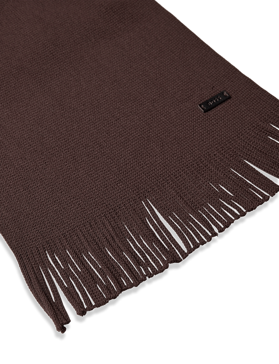BOSS - Albas - winterschals - dark brown - 2