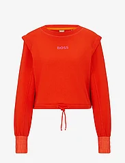 BOSS - C_Enumber - sportiska stila džemperi un džemperi ar kapuci - bright orange - 0