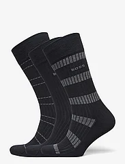 BOSS - 3P RS Fine Rib CC - regular socks - black - 0
