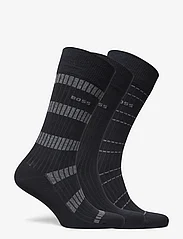BOSS - 3P RS Fine Rib CC - regular socks - black - 1