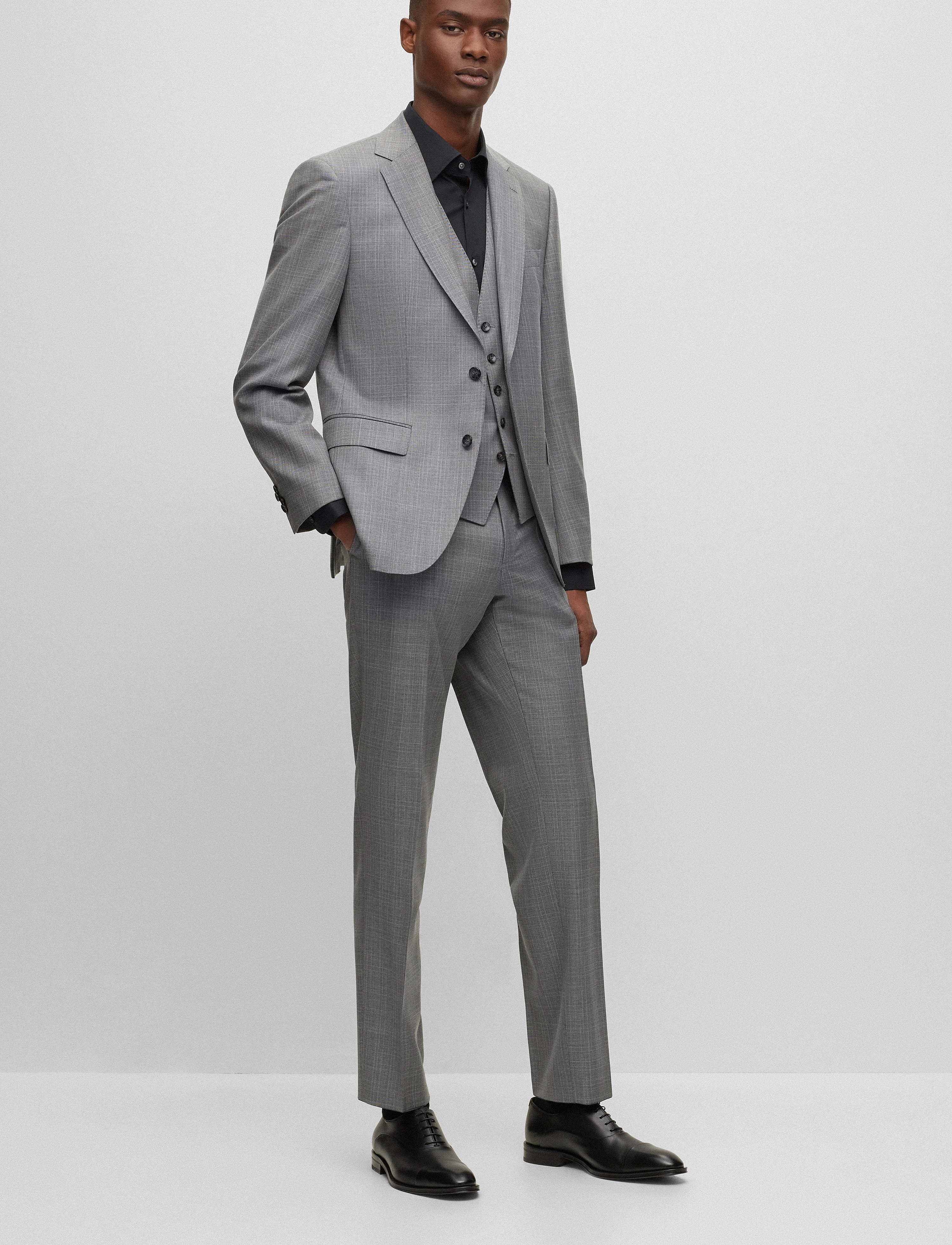 BOSS - Derrek_Oxfr_ltct - black - 5