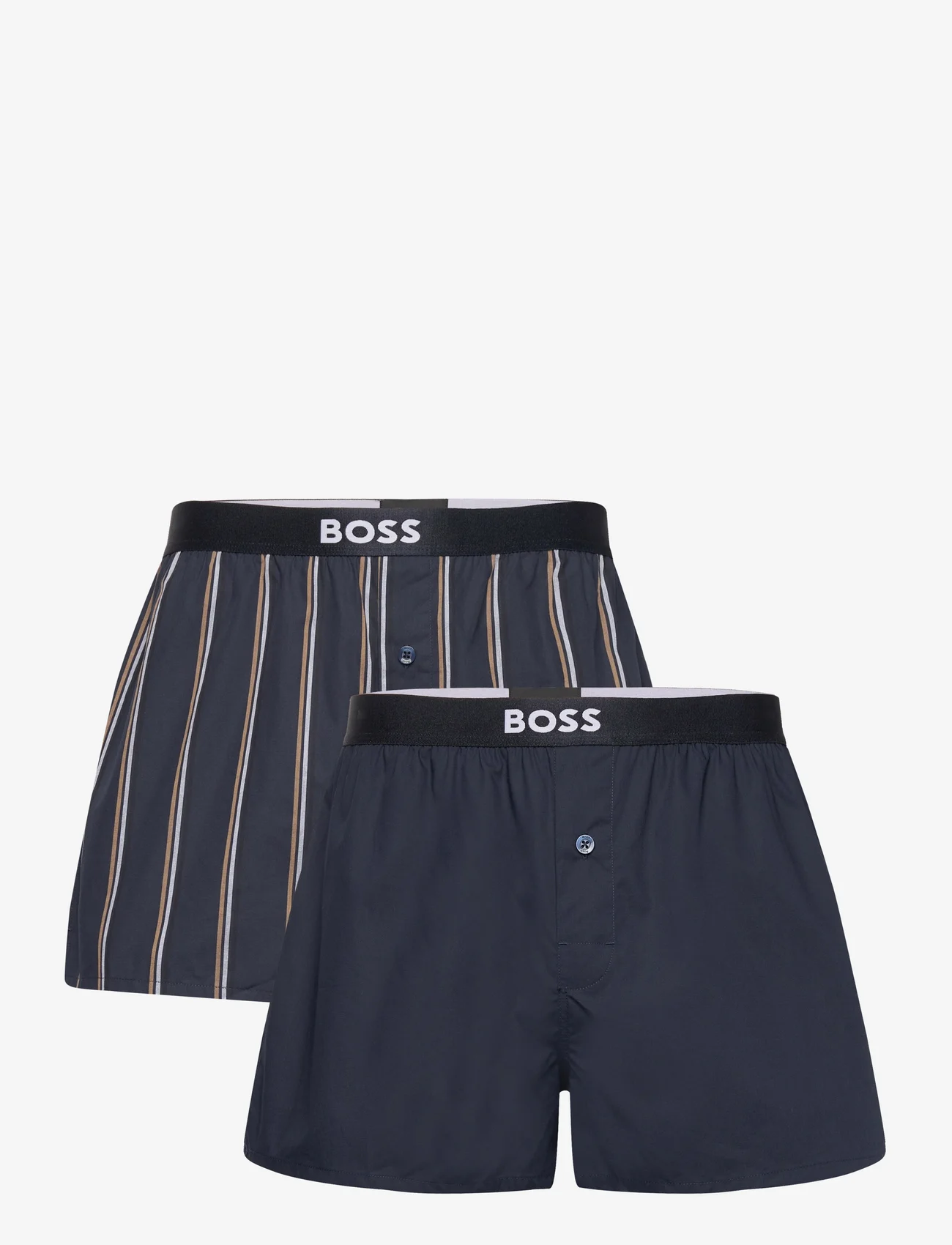 BOSS - 2P Boxer Shorts EW - boxershorts - open blue - 0