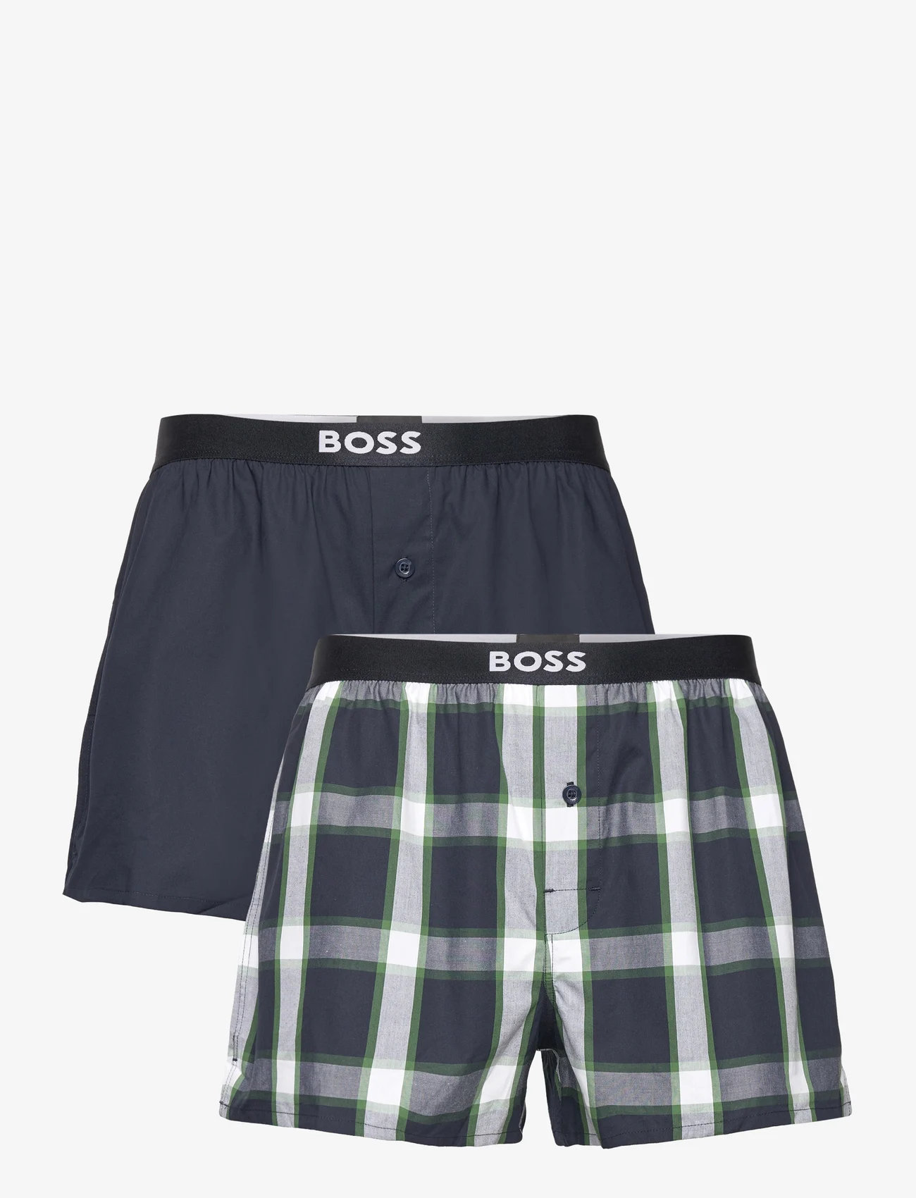 BOSS - 2P Boxer Shorts EW - alhaisimmat hinnat - open green - 0