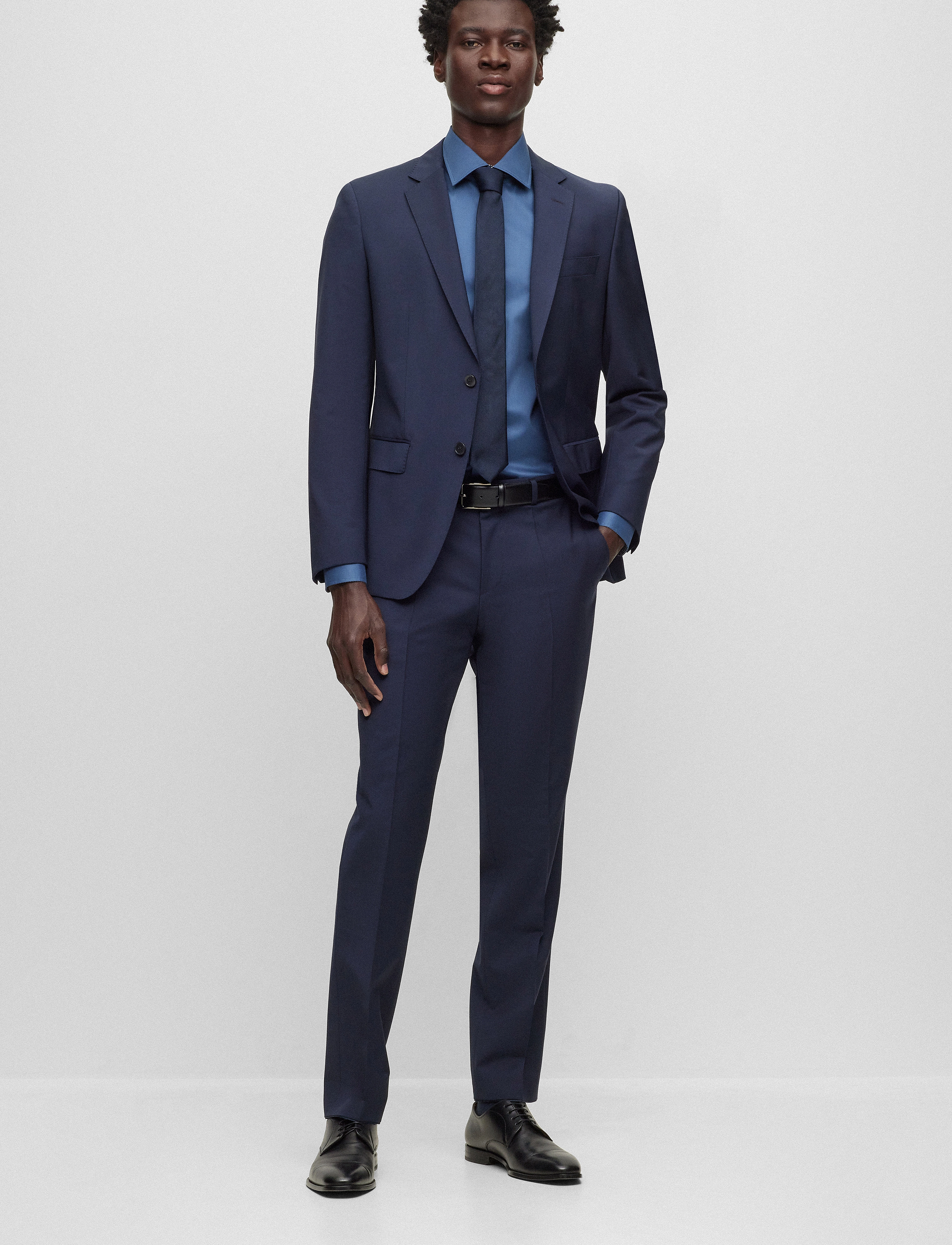 BOSS - H-HANK-kent-C3-214 - open blue - 1