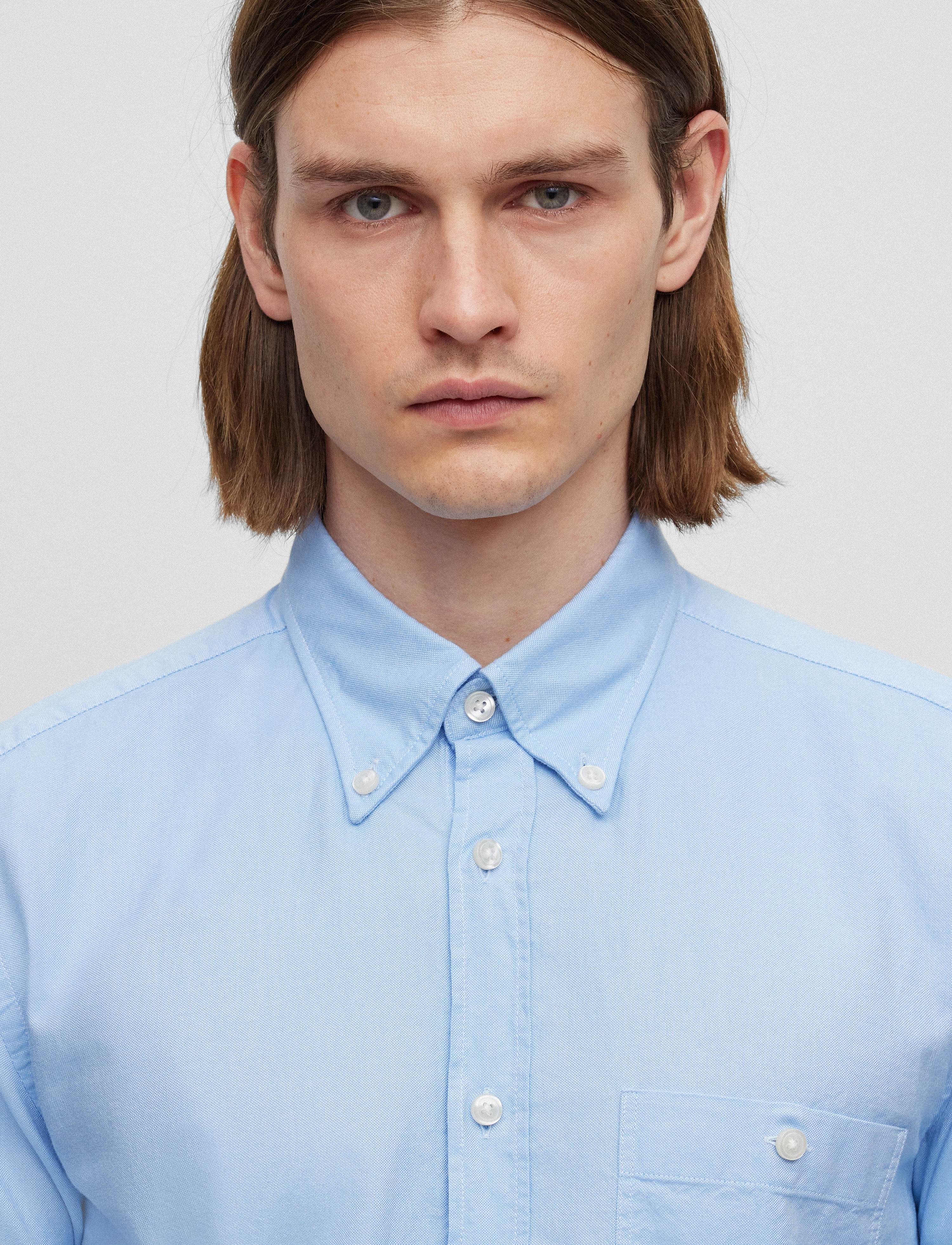 BOSS - S-ROAN-BD-1P-C1-233 - podstawowe koszulki - light/pastel blue - 3