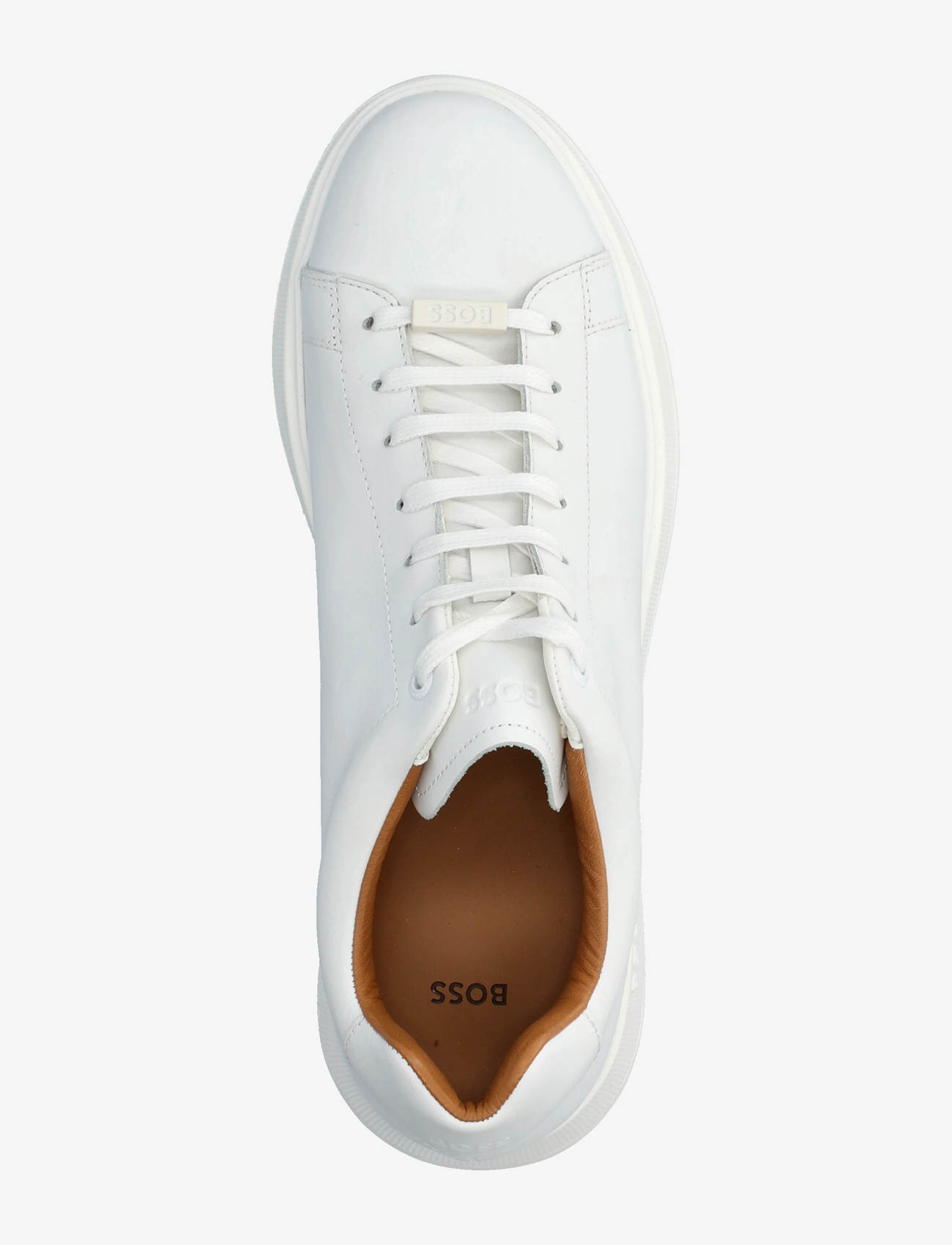 BOSS - Bulton_Runn_lt_N - niedriger schnitt - white - 3